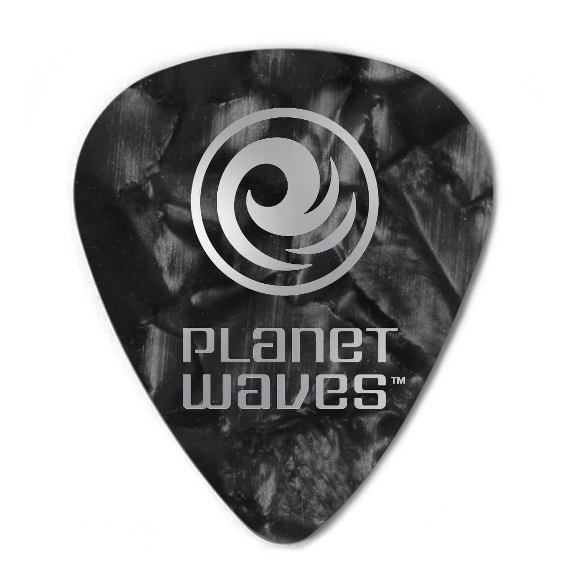 Planet Waves 1CBKP6-25 Heavy Celluloid Siyah Pena 25'li Paket