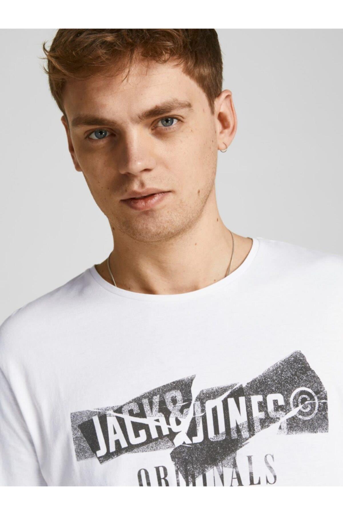 Jack & Jones Bisiklet Yaka Crew Neck T-shirt - 12205944 - Jack & Jones - 12205944