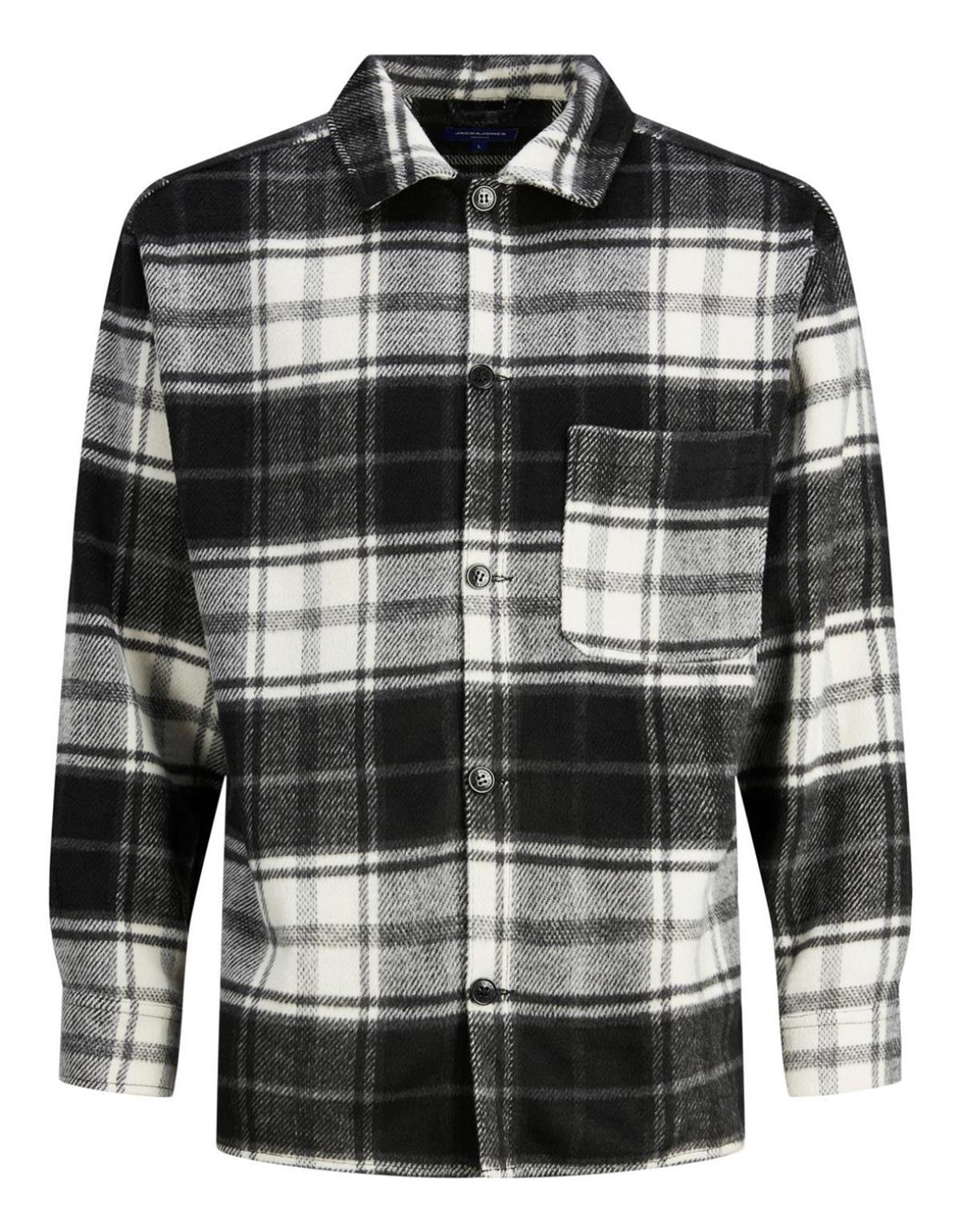 Jack & Jones Erkek Ekose Desenli Uzun Kollu Gömlek - 12239303 - Jack & Jones - 12239303