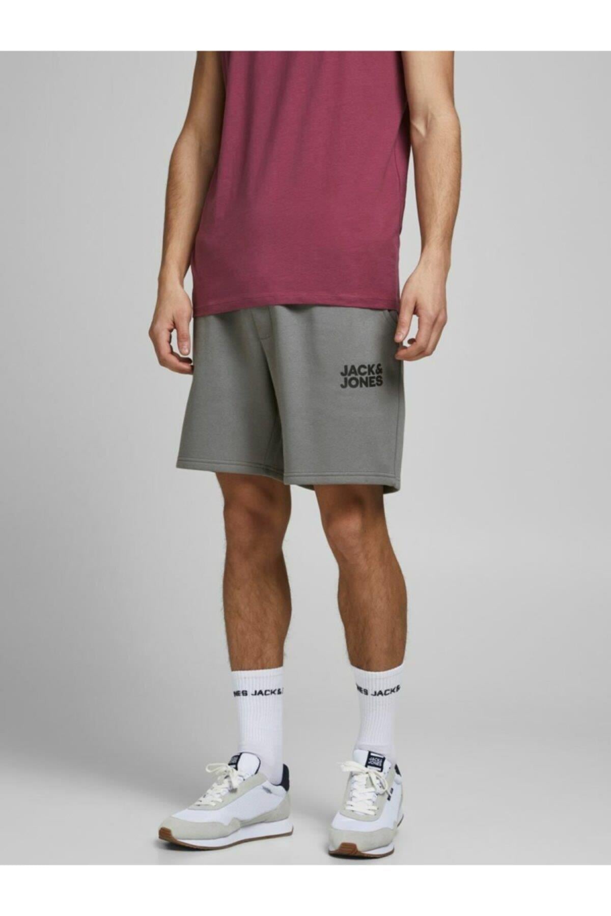 Jack & Jones Erkek Jjnewsoft Günlük Penye Şort 12186787 - Jack & Jones - 12186787