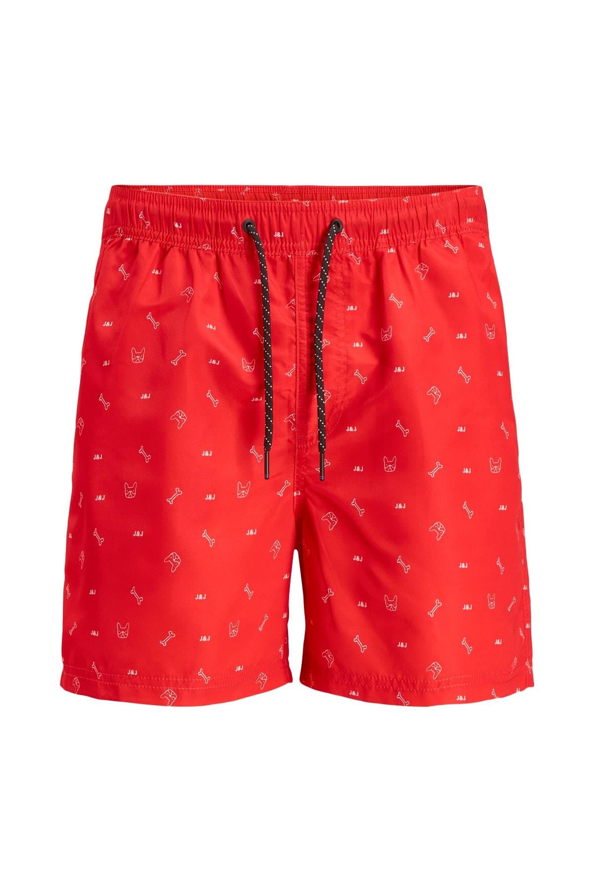 Jack & Jones Erkek Jjswim Bulldog Deniz Şortu - 12206071 - Jack & Jones - 12206071