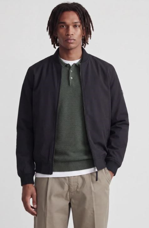 Jack & Jones Erkek JPRBLAJOSH BOMBER SİYAH CEKET - 12301234 - Jack & Jones - 12301234-S
