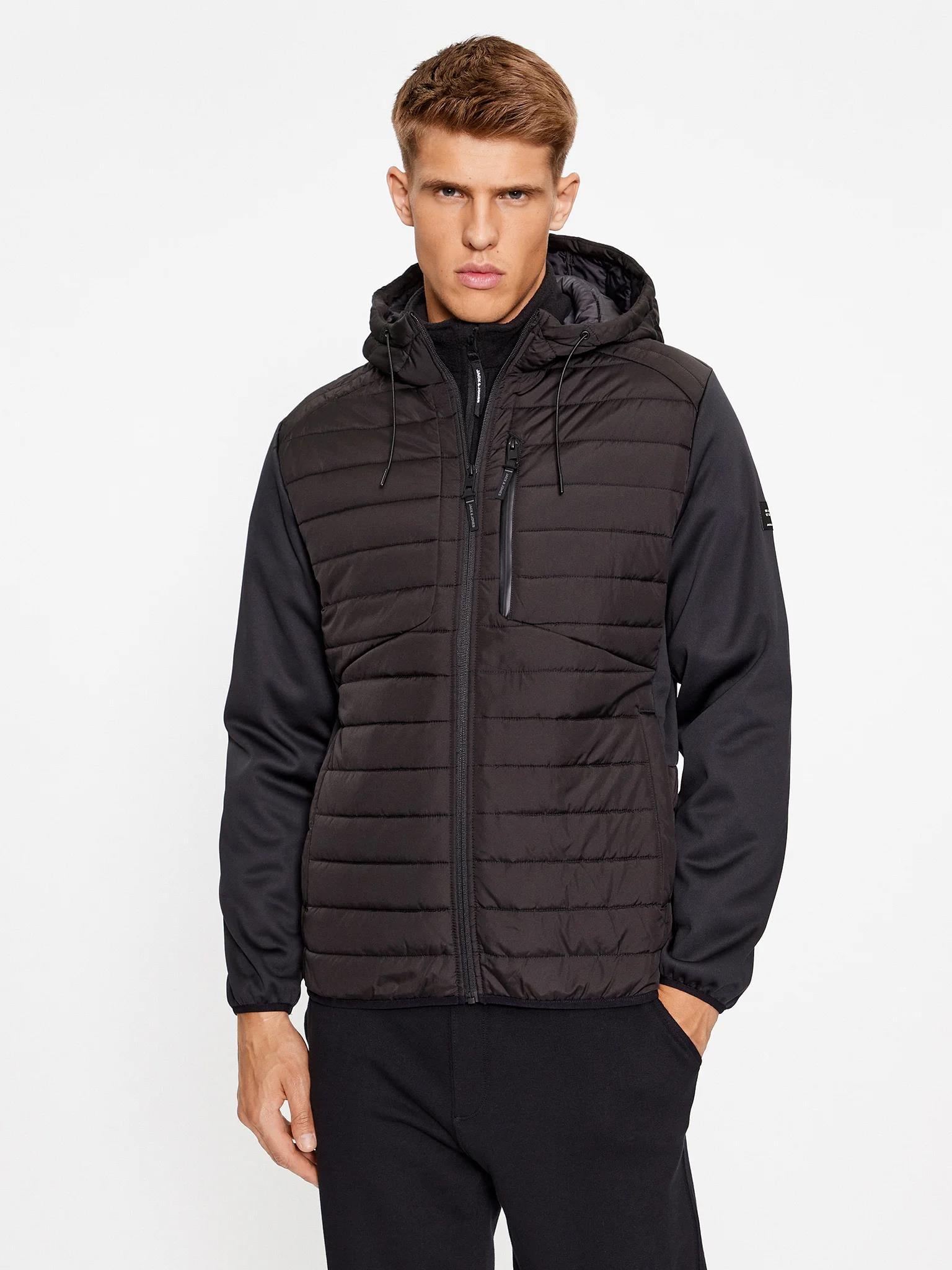 Jack & Jones Erkek Kapüşonlu Hybrid Ceket Mont - 12237780 - Jack & Jones - 5003051983