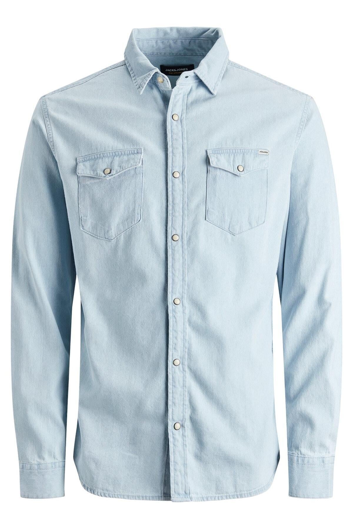 Jack & Jones Erkek Kot Gömlek - 12138115 - Jack & Jones - 12138115
