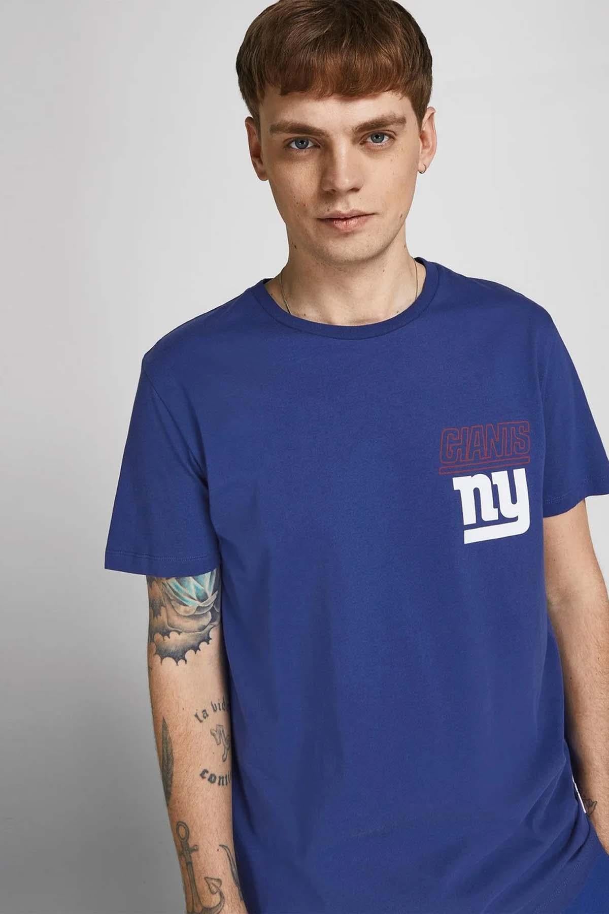Jack & Jones Erkek NFL  Lisanslı T-shirt- 12206625 - Jack & Jones - 12206625