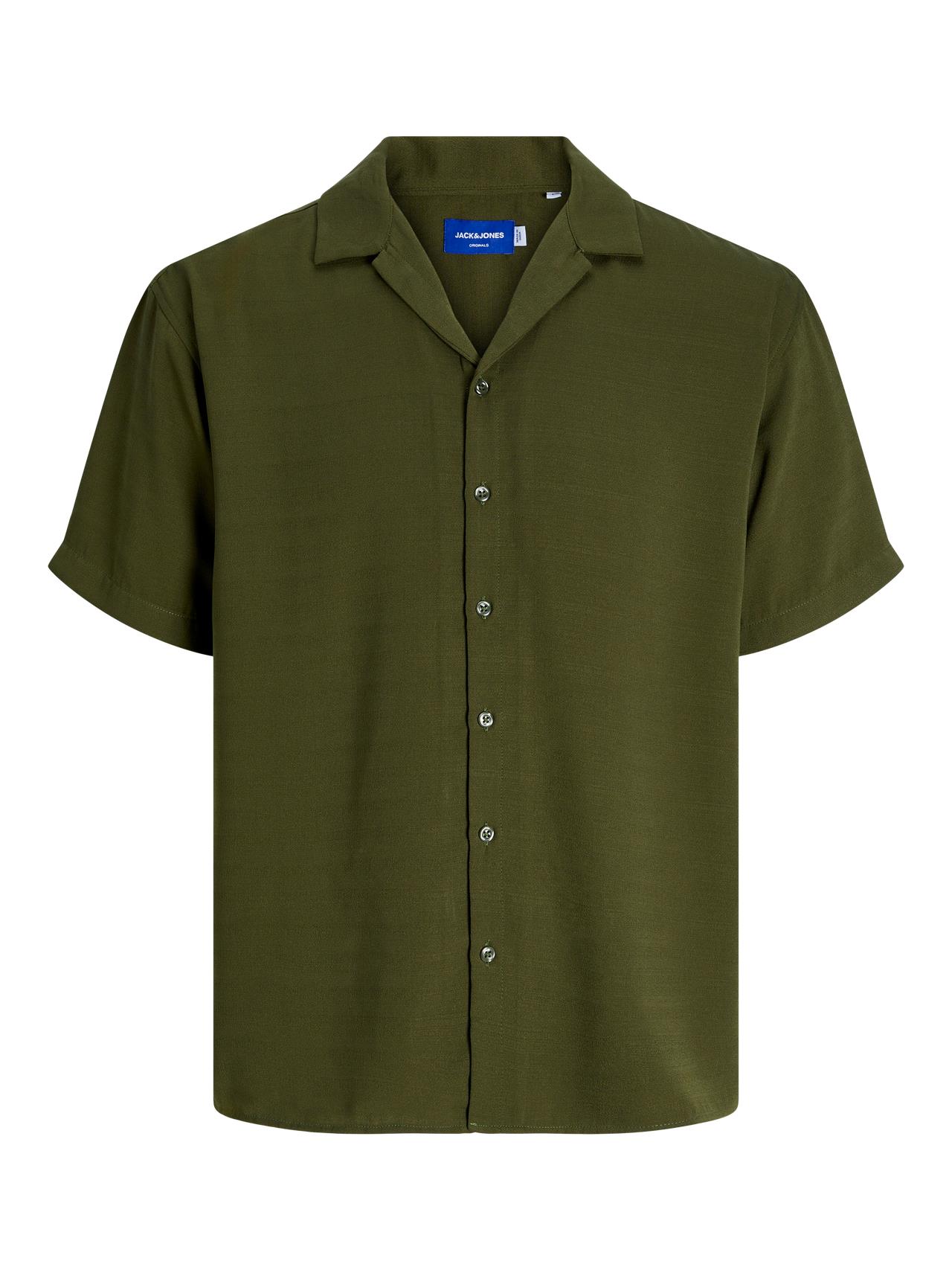 Jack & Jones Erkek Rahat Kesim Tatil Gömleği - 12257481 - Jack & Jones - 12257481