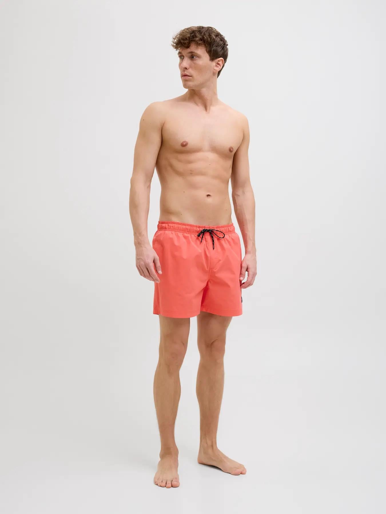 Jack & Jones Erkek Regular Fit Swim Deniz Şortu - 12272776 - Jack & Jones - 1-12272776
