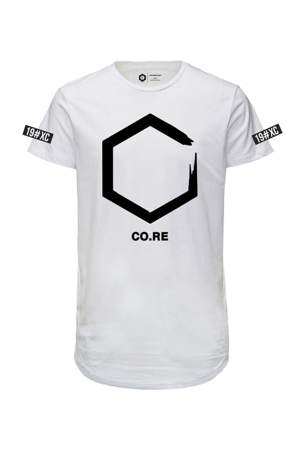 Jack & Jones Erkek Siyah Baskılı Printed T-Shirt - 12195559 - Jack & Jones - 12195559