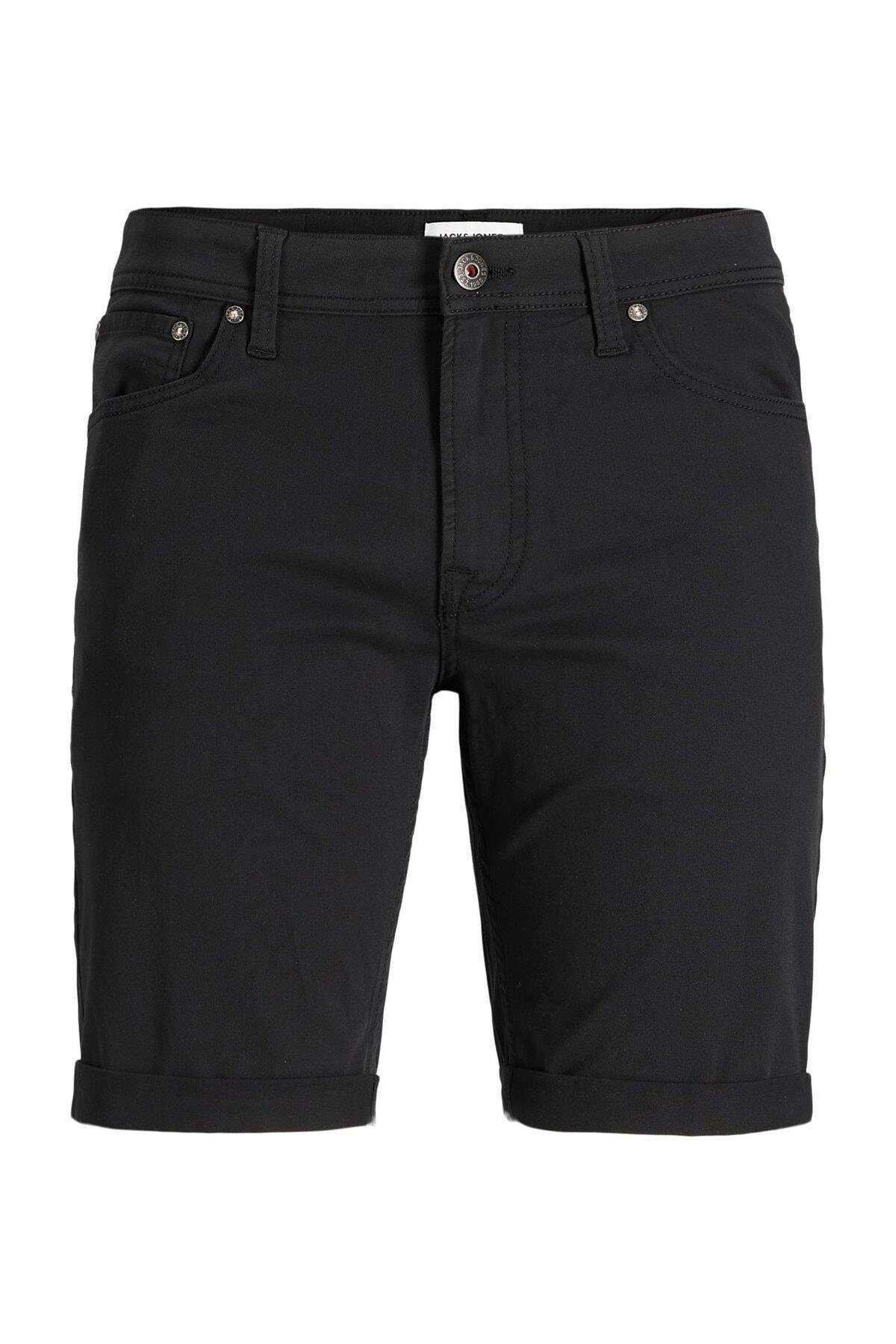 Jack & Jones Erkek Siyah Renk Şort 12201546 - Jack & Jones - 12201546