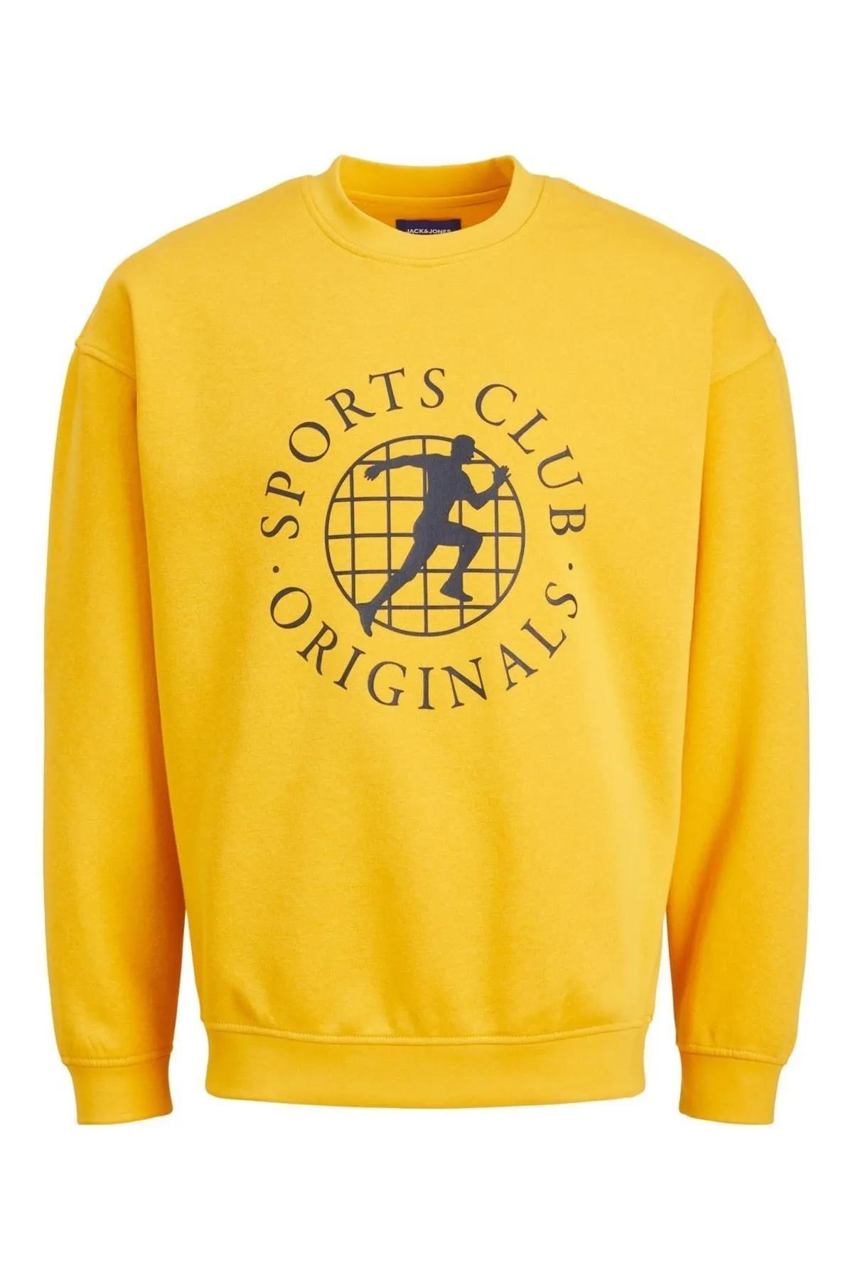 Jack & Jones Erkek Sweatshirt JORBRINK CITY SWEAT CREW NECK 12216048 - Jack & Jones - 12216048