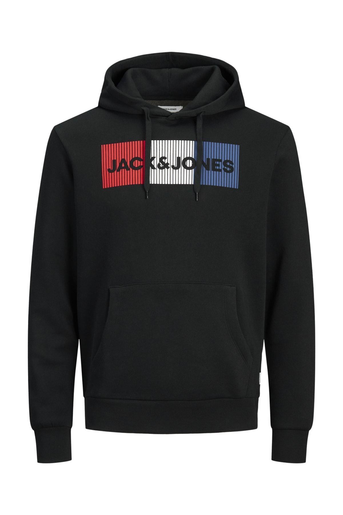 Jack Jones Jjecorp Logo Sweat Hood 12152840 - Jack & Jones - 12152840-1