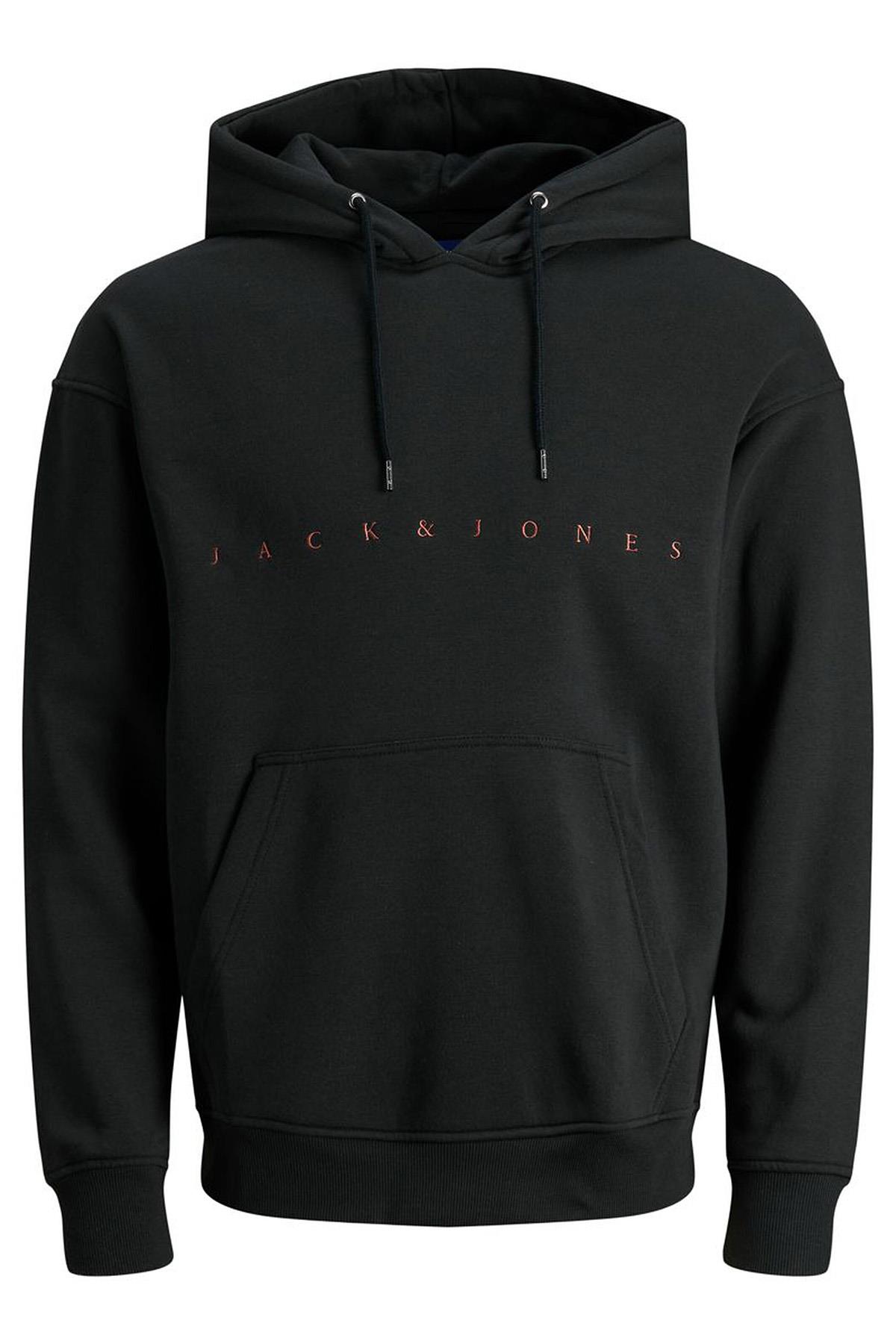 Jack & Jones Jorcopenhagen Erkek Kapüşonlu Pamuklu Sweatshirt - 12176864 - Jack & Jones - 12176864