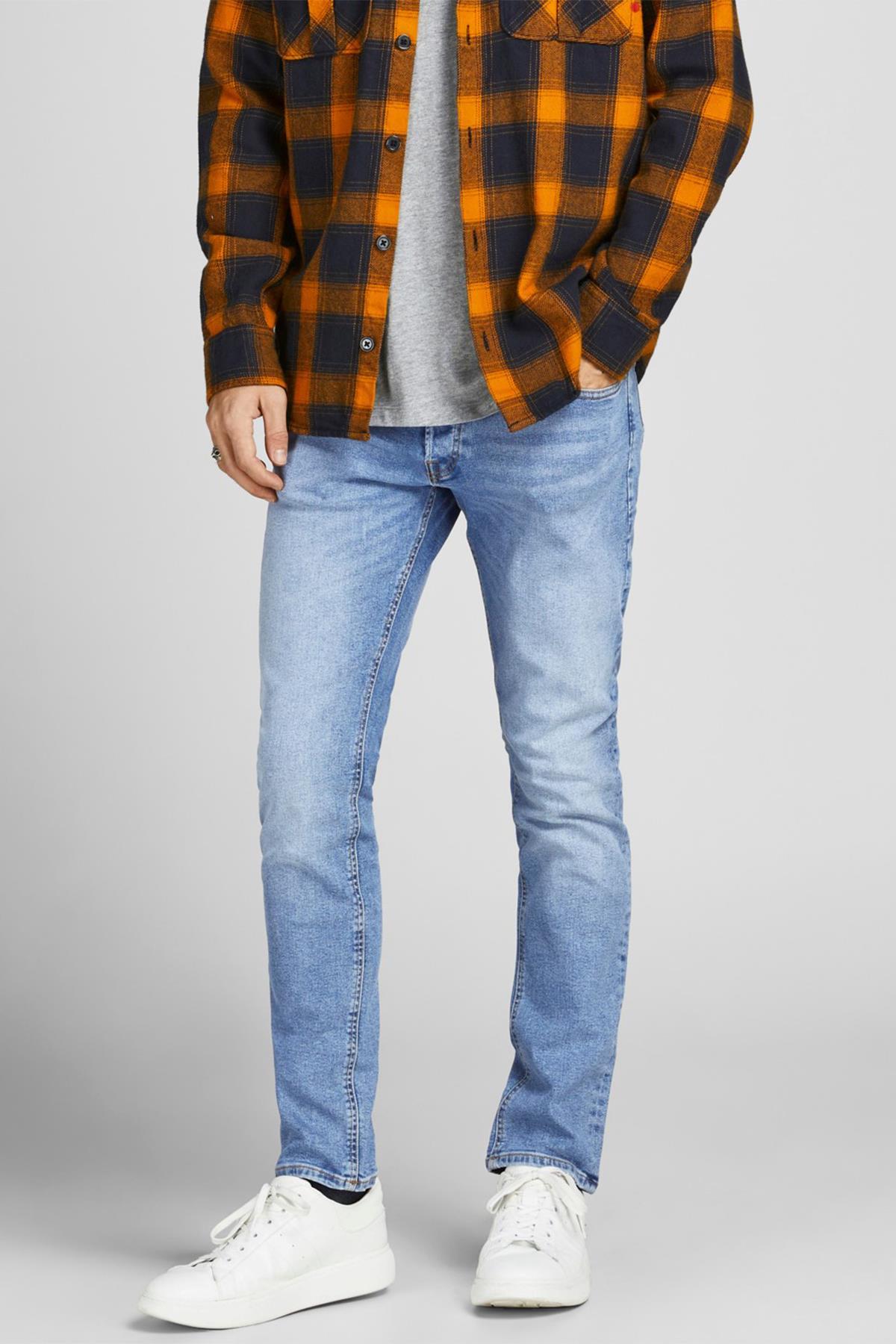 Jack & Jones Slim Fit Jeans Erkek Kot Pantolon -12203510  - Jack & Jones - 12203510