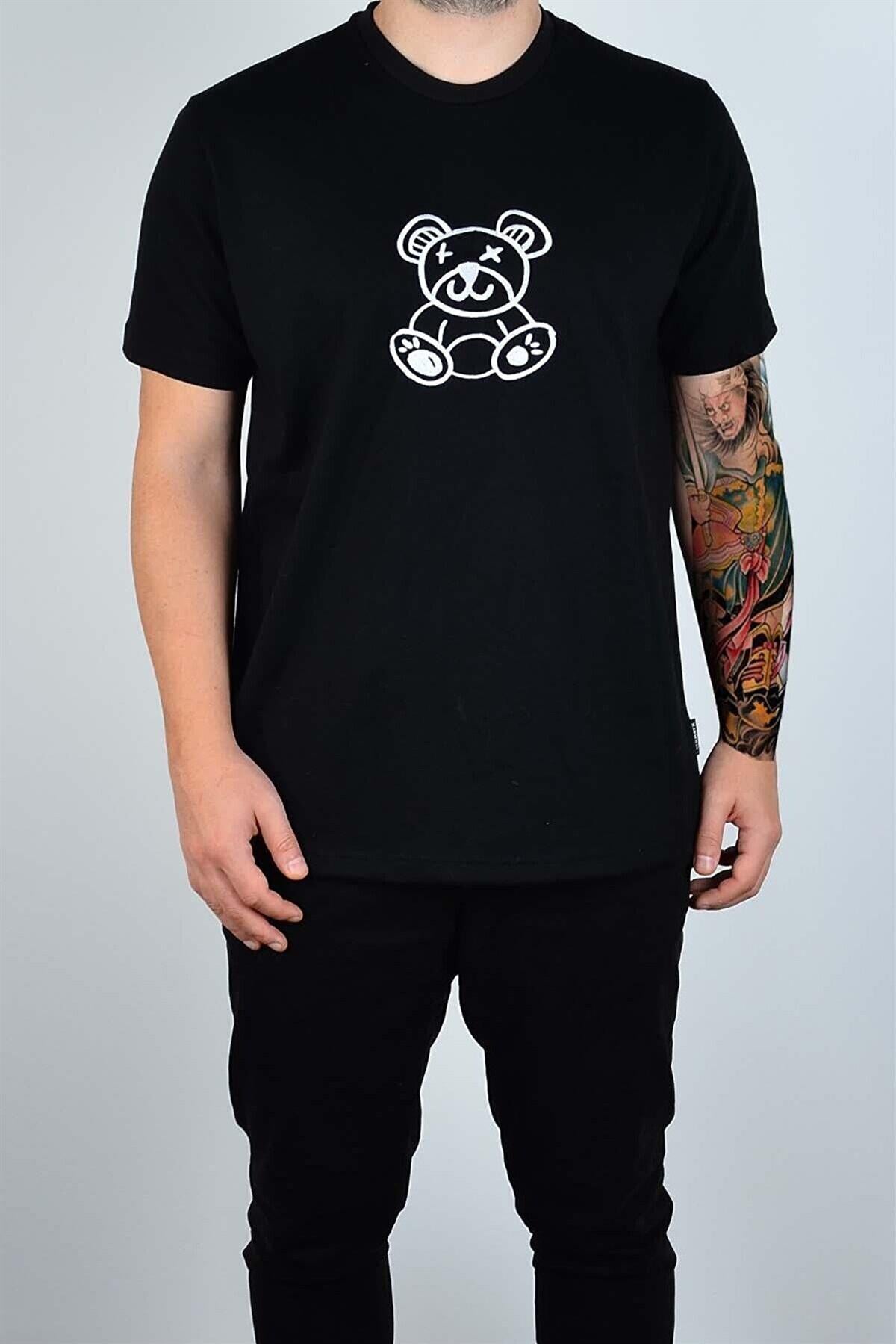 Layk Mayk Nakış ve Baskı Erkek T-shirt Relaxed Fit - lykmyk2 - LaykMayk - lykmyk2