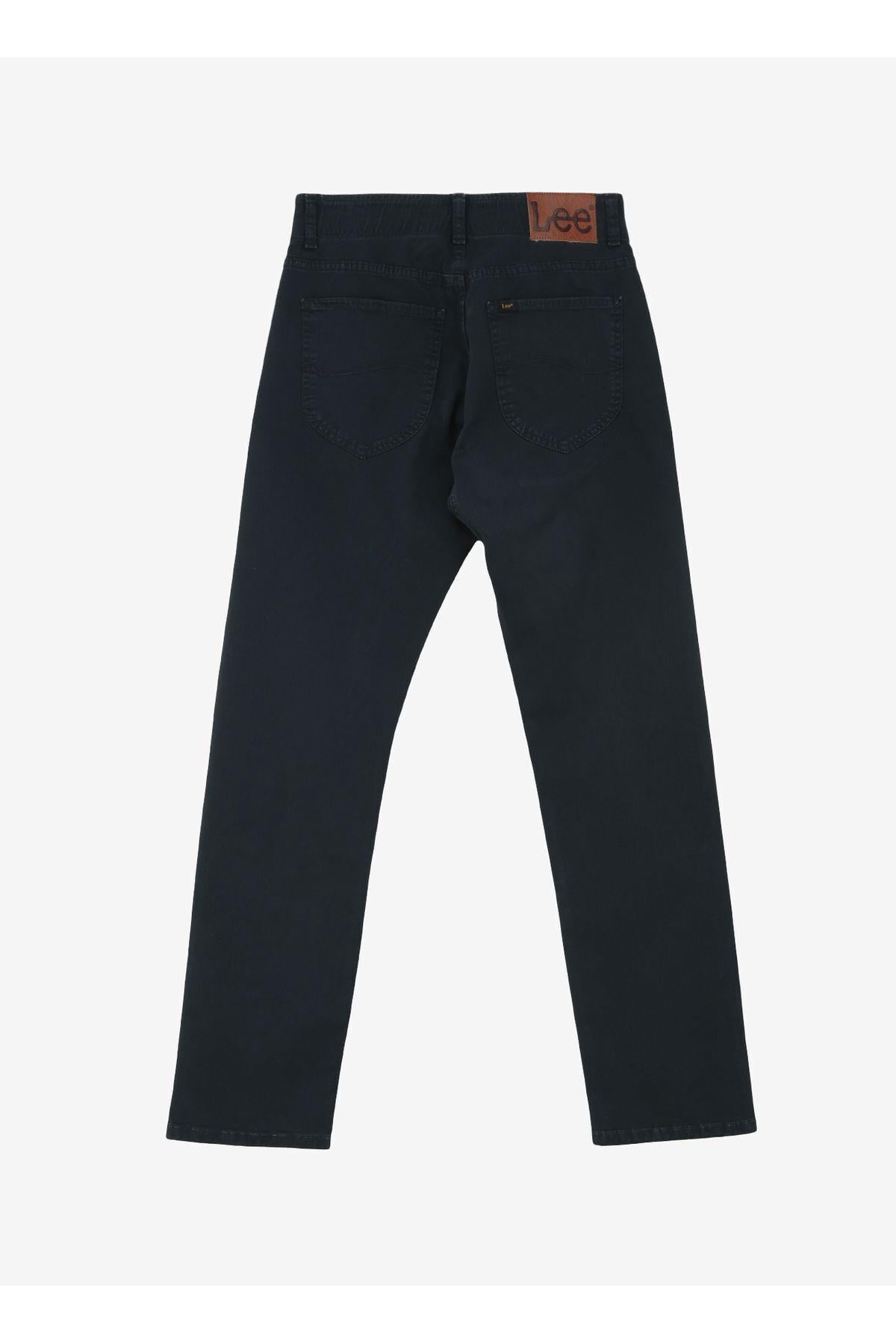 Lee Erlel Slim Fit Normal Bel Dar Paça Lacivert Extreme Motion Kot Pantolon - L72ABGA98 - Lee - 5003142730