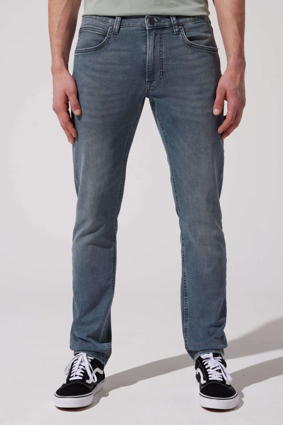 Lee Luke Slim Fit Dar Kesim Normal Bel Esnek Kot Pantolon - L719 - Lee - L719