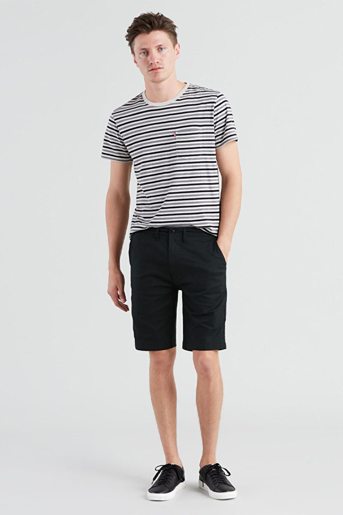 Levi's Erkek 502 Rahat Kalıp Taper Chino Şort - 52438-0005 - Levi's - 52438-0005