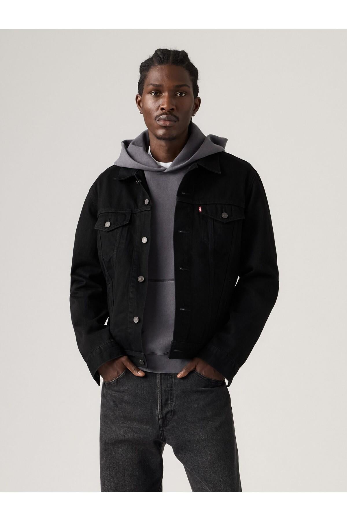 LEVİ'S ERKEK SİYAH TRUCKER KOT CEKET - 72334-0797 - Levi's - 72334-0797