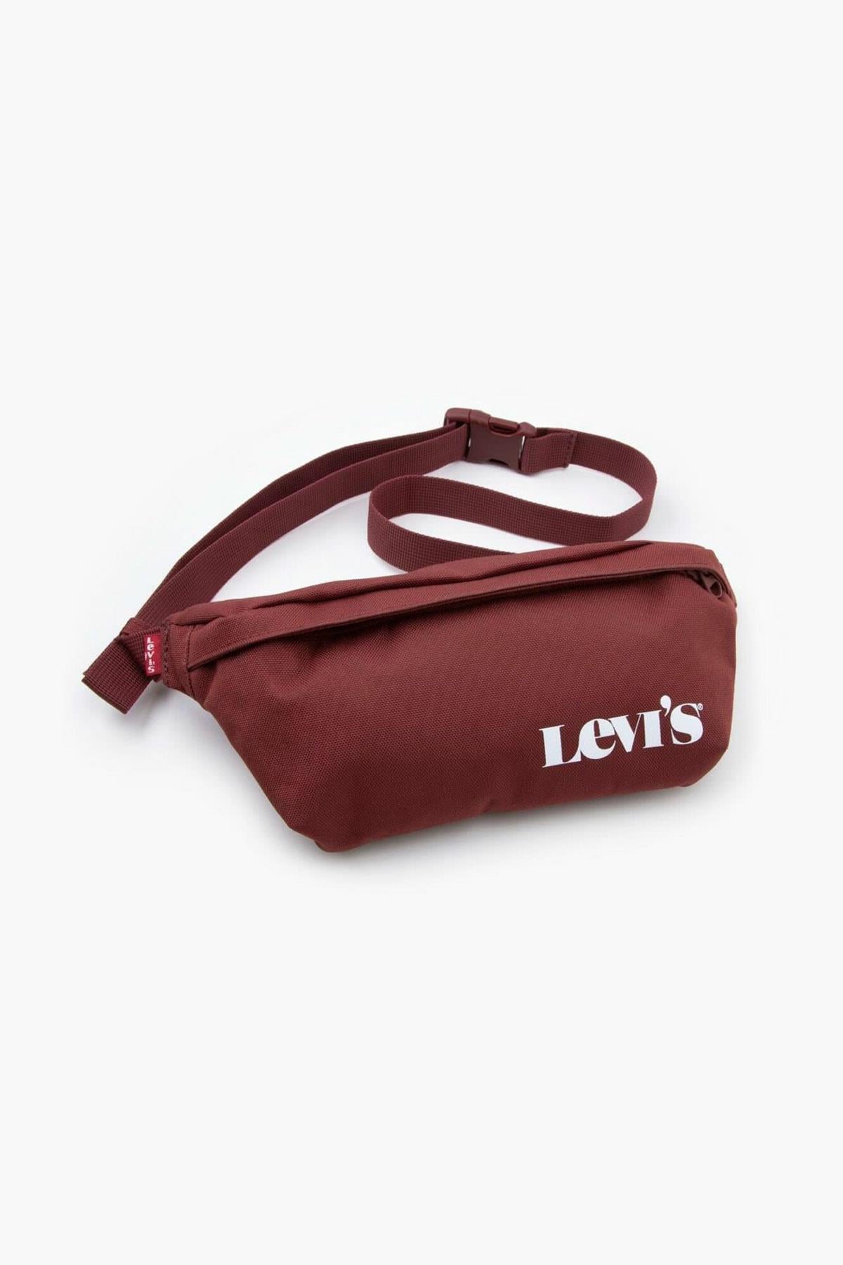 Levi's® Erkek Small Banana Sling Bordo Bel Çantası - 3800502300  - Levi's - 3800502300