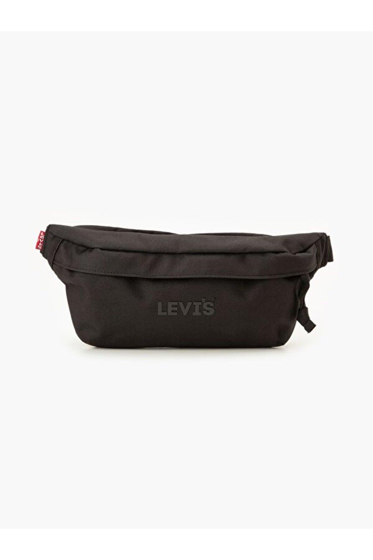 Levi's Headline Logo Small Banana Sling Bag Siyah Bel Çanta - D7968-0001 - Levi's - D796800010