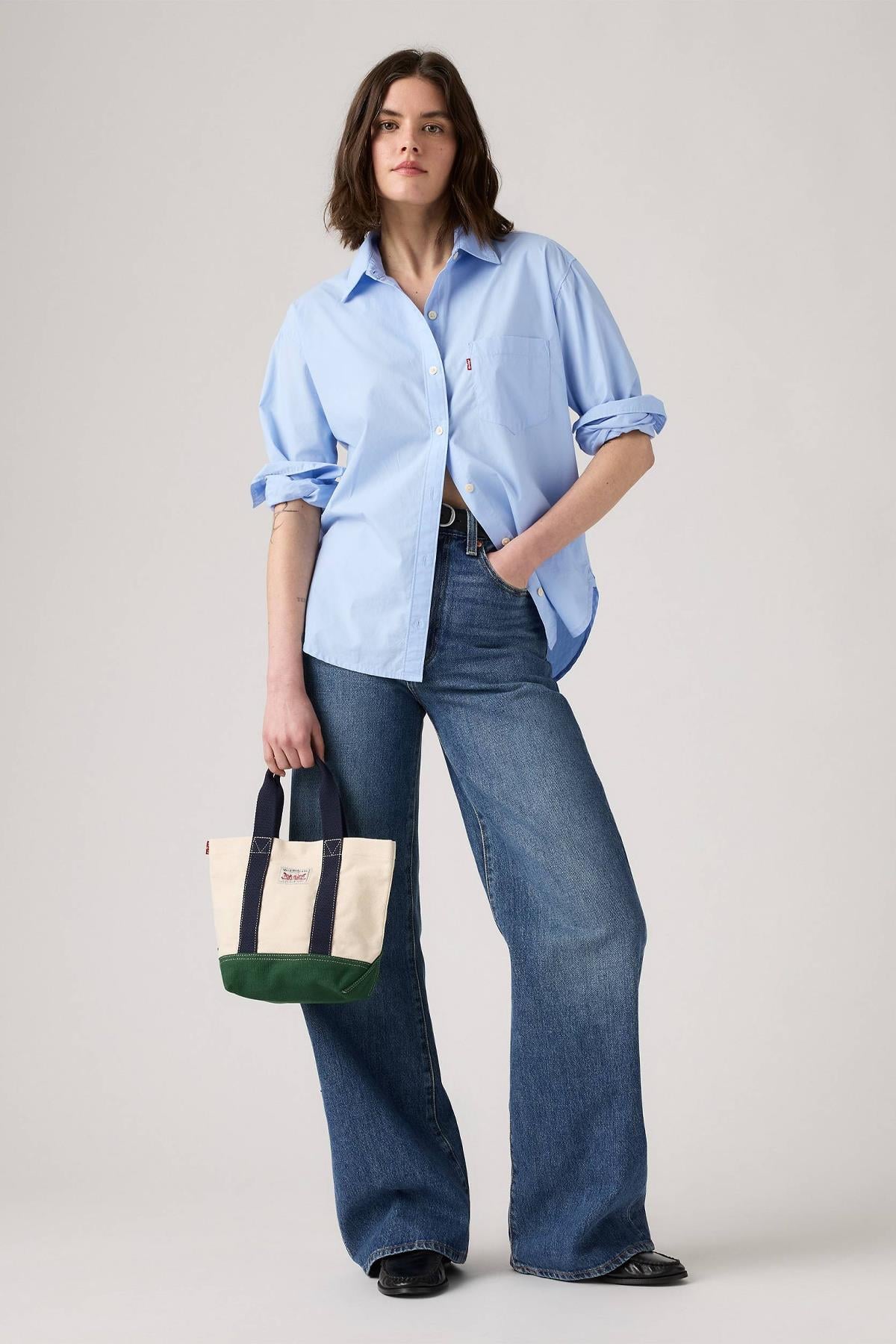 Levi's Kadın Beyaz Küçük El Ve Omuz Çantası-004CA-0000 - Levi's - 004CA-0000