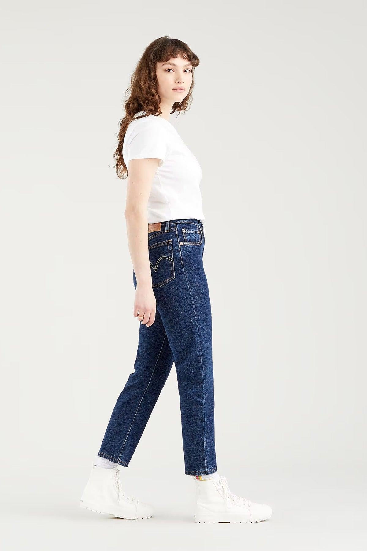 Levi's Kadın Yüksel Bel Koyu Indigo Pantolon - 36200-0179 - Levi's - TYC00230391312