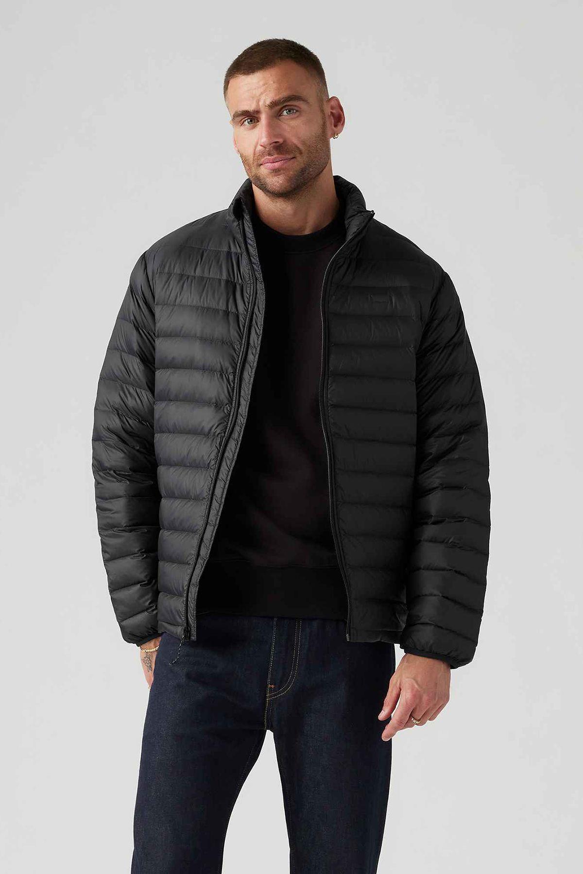 Levi's Kuş tüyü Katlanabilir Jet Siyah Şişme Mont - A8567-0000 MONT - Levi's - A8567-0000