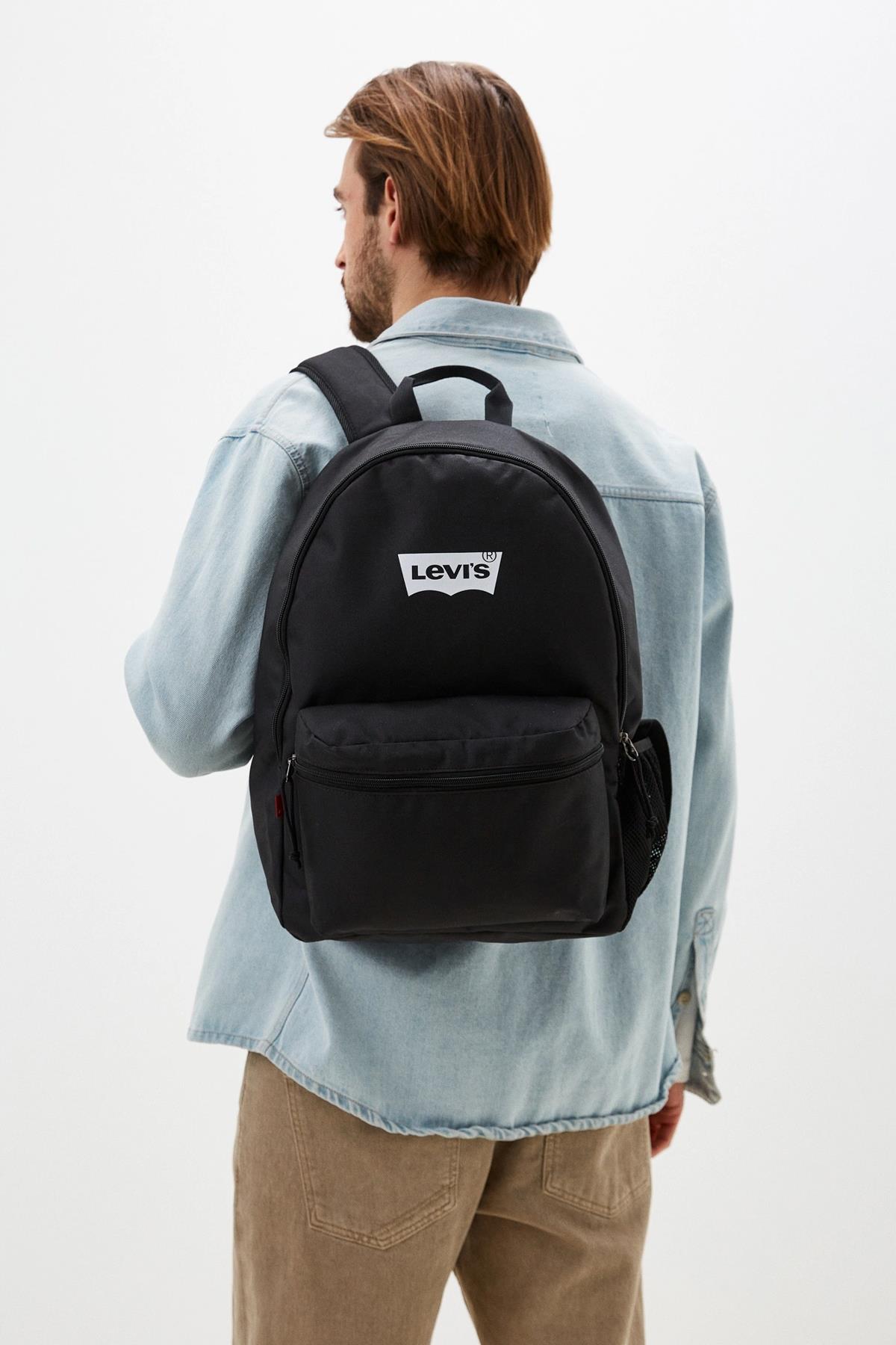 Levi's Logolu Fermuarlı Çanta Unisex Sırt Çantası - 38004-0257 - Levi's - 38004-0257
