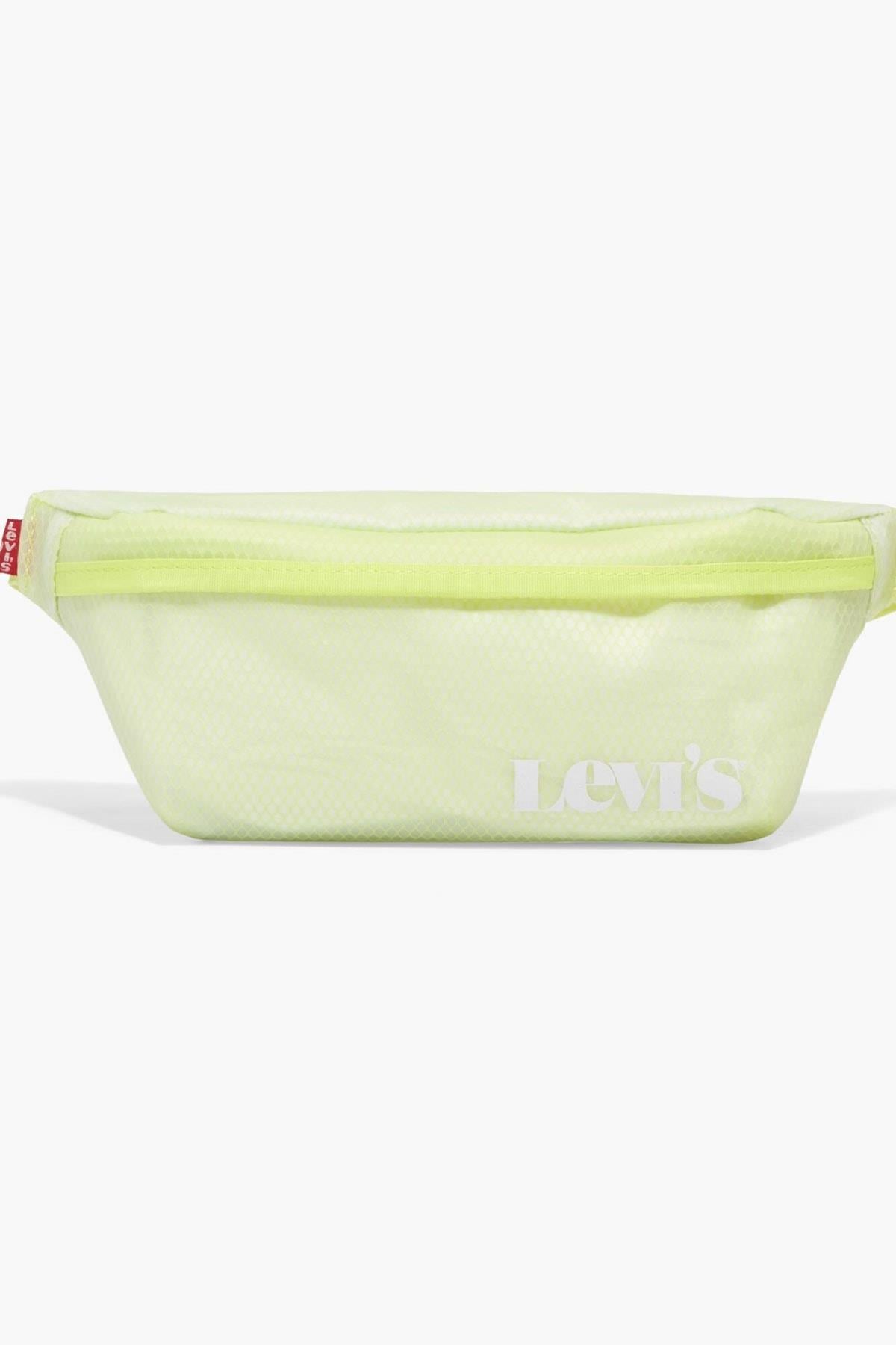 Levi's® Unisex Small Banana Sling Şeffaf Sarı Çanta - Vintage Modern Logo- 38115-0113 - Levi's - 3811501130