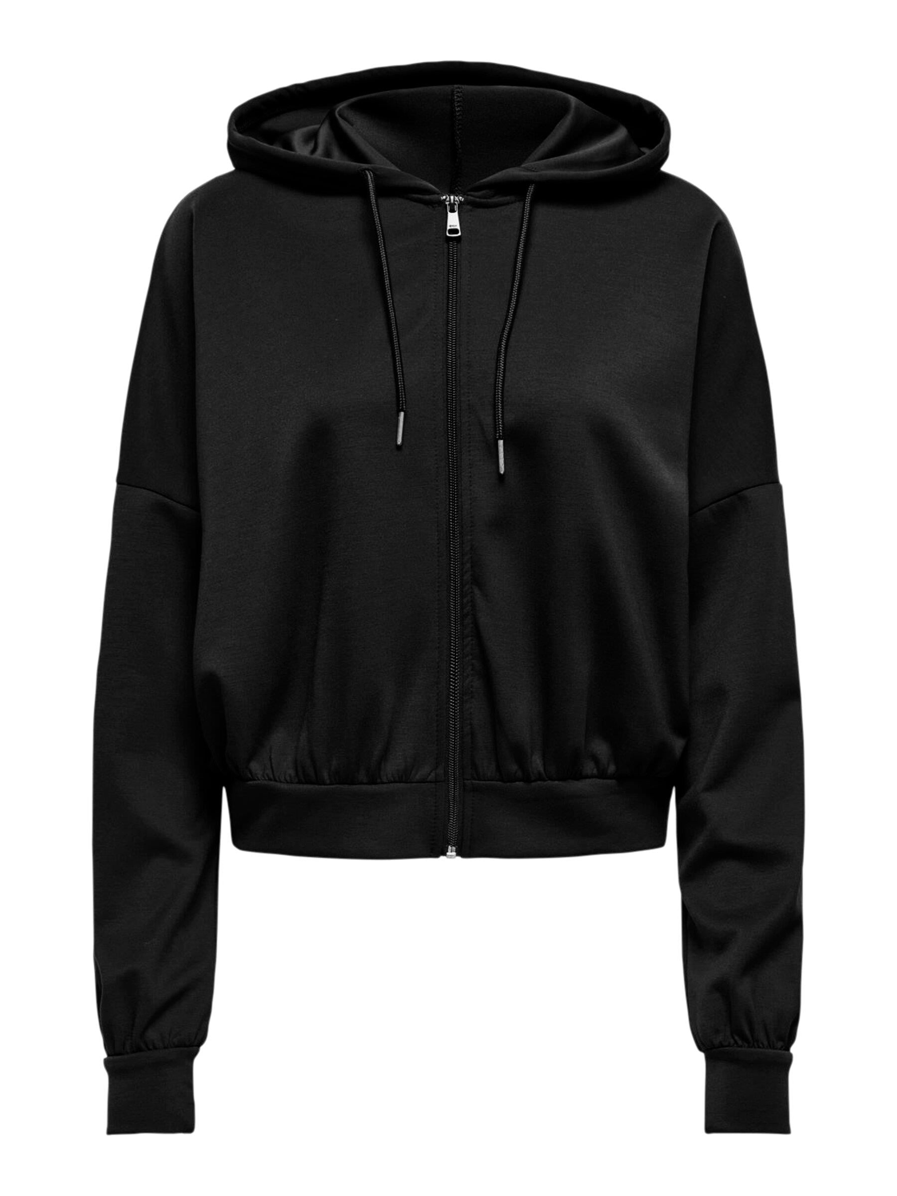 Only Kadın Kapüşonlu Fermuarlı Sweatshirt - 15339813 - Only - 15339813