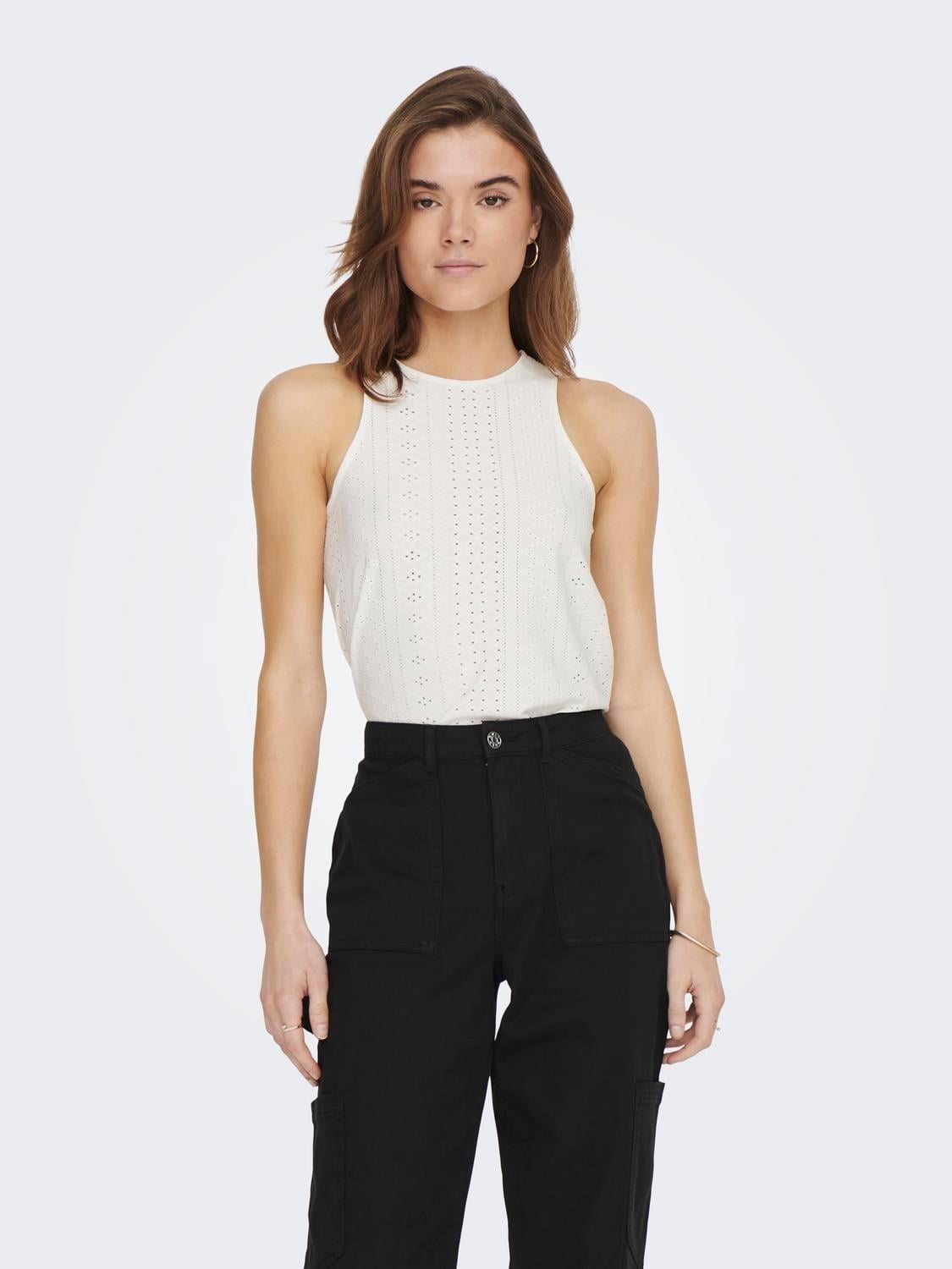 Only Kadın Sıfır Kollu Bluz - 15289684 - Only - 15289684