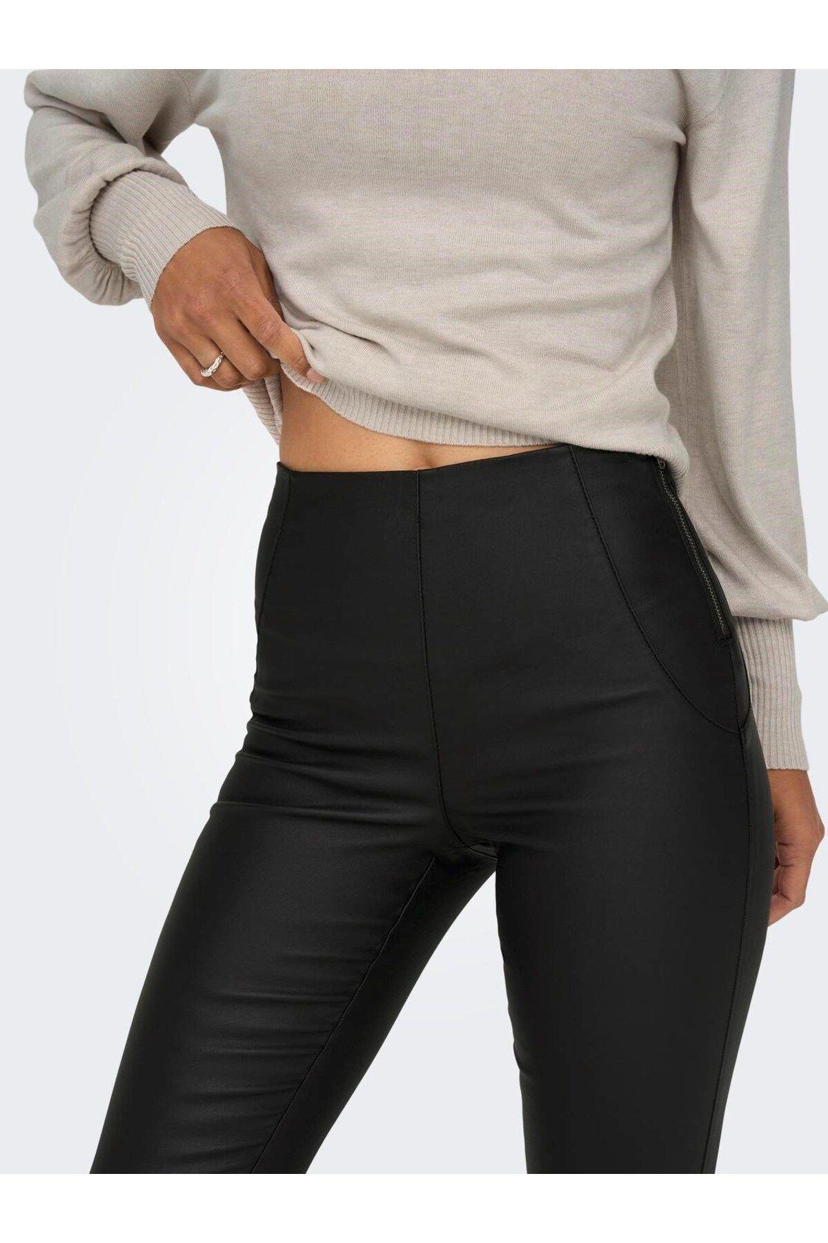 Only Kadın Skinny Fit Yüksek Bel Tayt - 15302624 - Only - 15302624