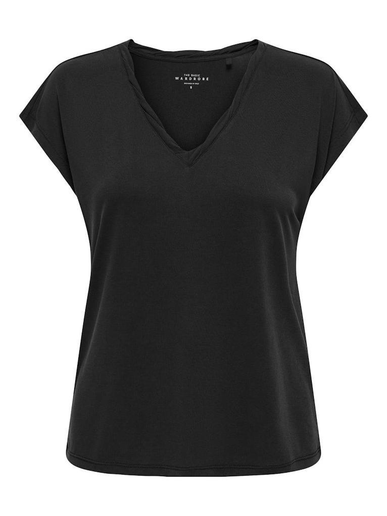 Only Kadın V Yaka Basic T-shirt - 15326642 - Only - 15326642