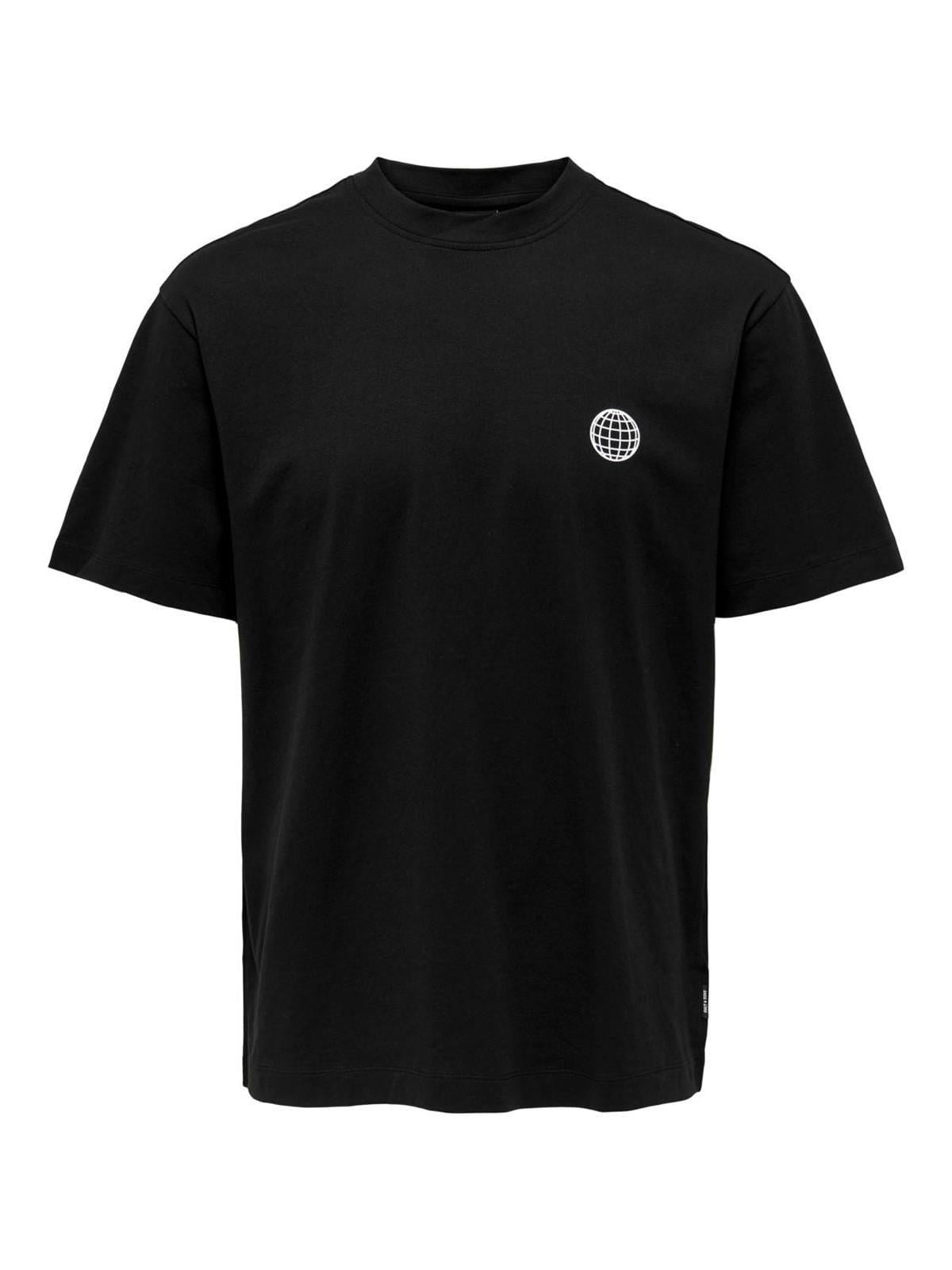 Only & Sons Erkek Sırt Baskılı T-shirt ONSGUS RLX PHOTOPRINT 22022669 - Only & Sons - 22022669