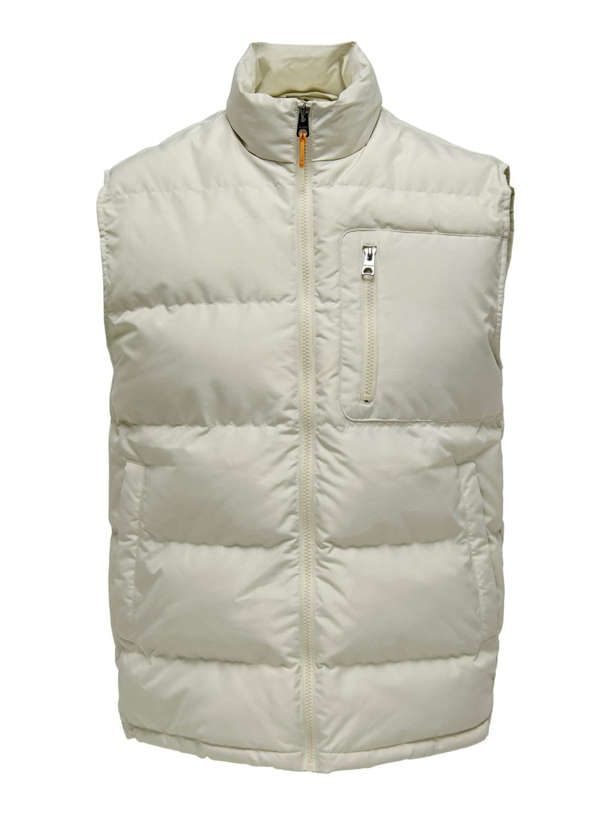 Only & Sons Erkek Şişme Fermuarlı Yelek ONSJAKE QUILTED VEST 22024229 - Only & Sons - 22024229