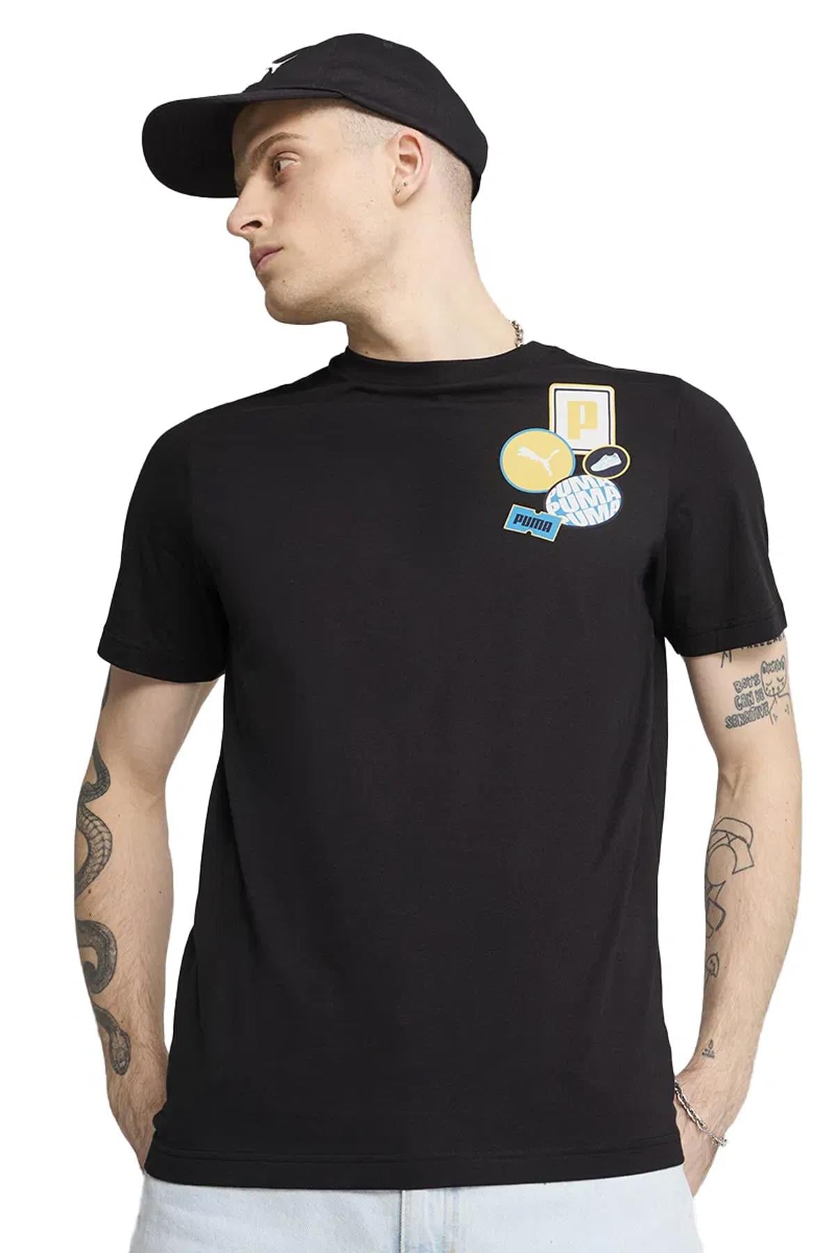 Puma Erkek Graphics Icon Tee Spor T-Shirt - 68482902 - Puma - 68482902