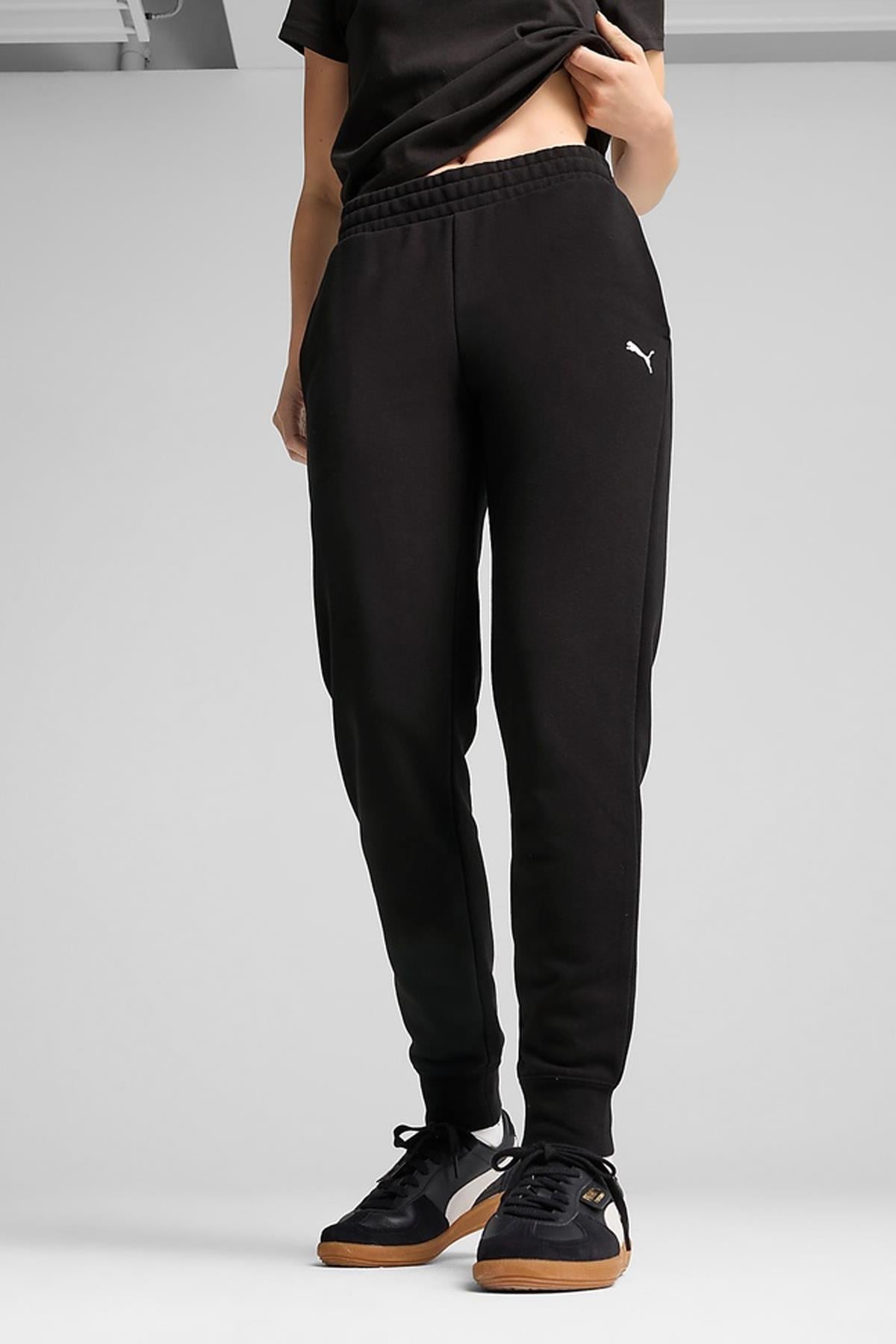 Puma Essentials Kadın Siyah Eşofman Altı - (683284-01) - Puma - 683284-01