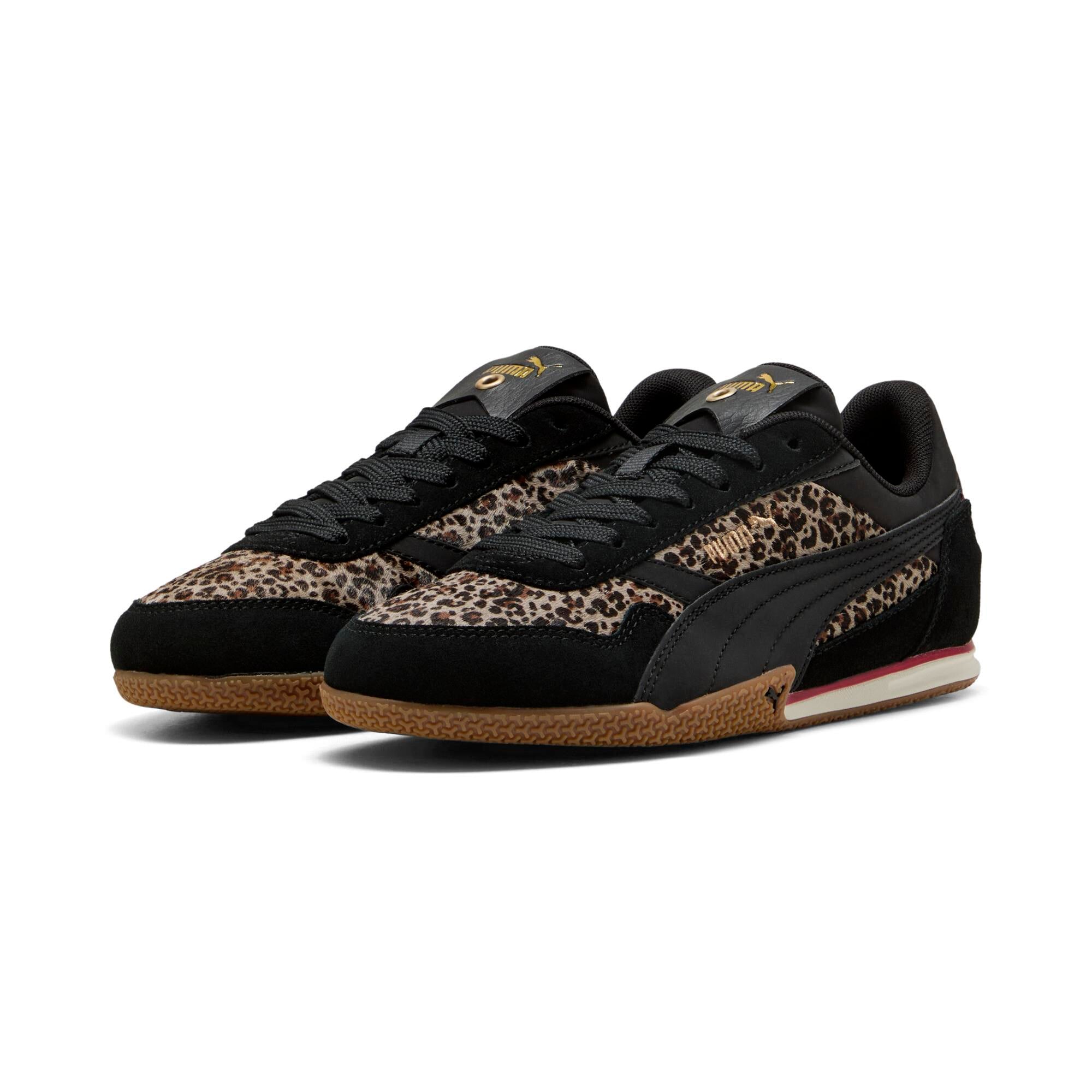 Puma Kadın Bella Donna Leopar Desenli Siyah Sneaker - 40429602 - Puma - 40429602