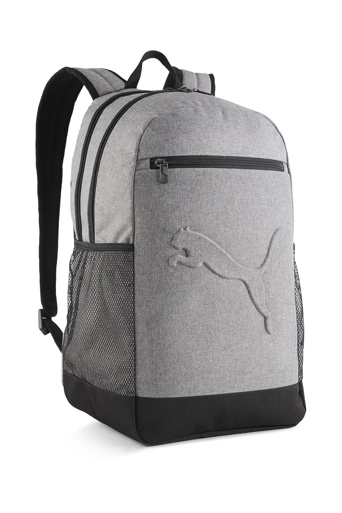 Puma Unisex Spor Buzz Heather Gri Günlük Sırt Çantası - 09135001 - Puma - 09135001