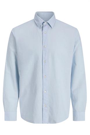 Jack & Jones Erkek Uzun Kollu Açık Mavi Gömlek - 12288595 - Jack & Jones - 12288595-2
