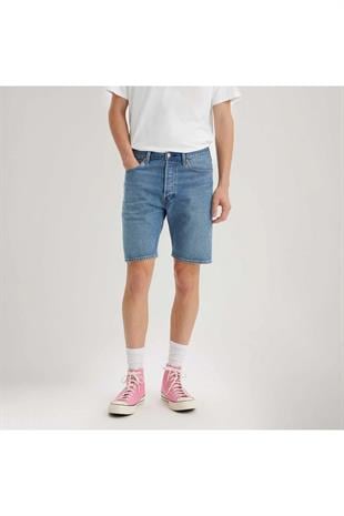 Levi's Erkek 501 ORIGINAL SHORTS Mavi Şort - A9400-0005 - Levi's - A9400-0005