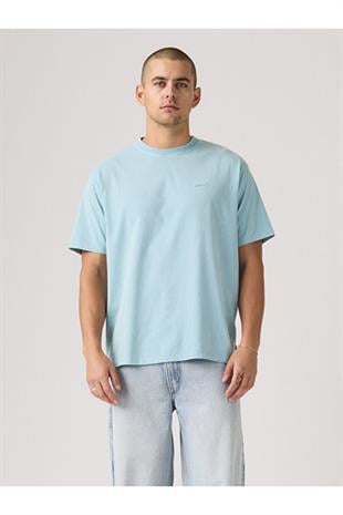 Levi's Erkek Red Tab Vintage Mavi Tişört - A0637-0180 - Levi's - A0637-0180