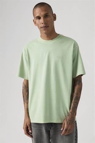 Levi's Erkek Red Tab Vintage Yeşil Tişört - A0637-0187 - Levi's - A0637-0187