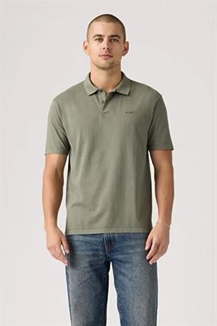 Levis Original Polo Omphalodes Erkek Polo Yaka Haki Tişört - 005FM-0005 - Levi's - 005FM-0005-1