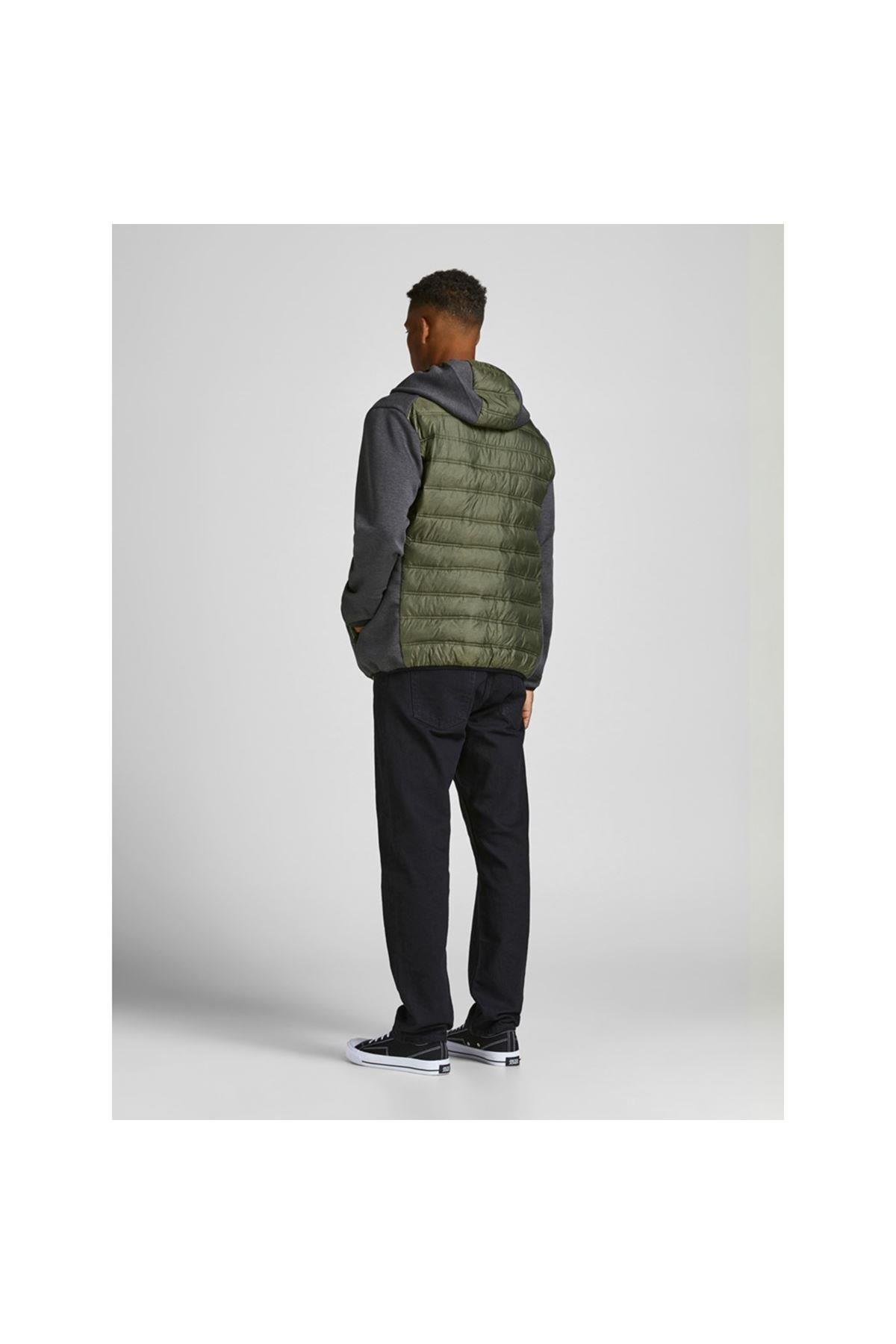 Jack & Jones Hybrıd Noos Erkek Kapüşonlu Mont Ceket - 12184739 · 17