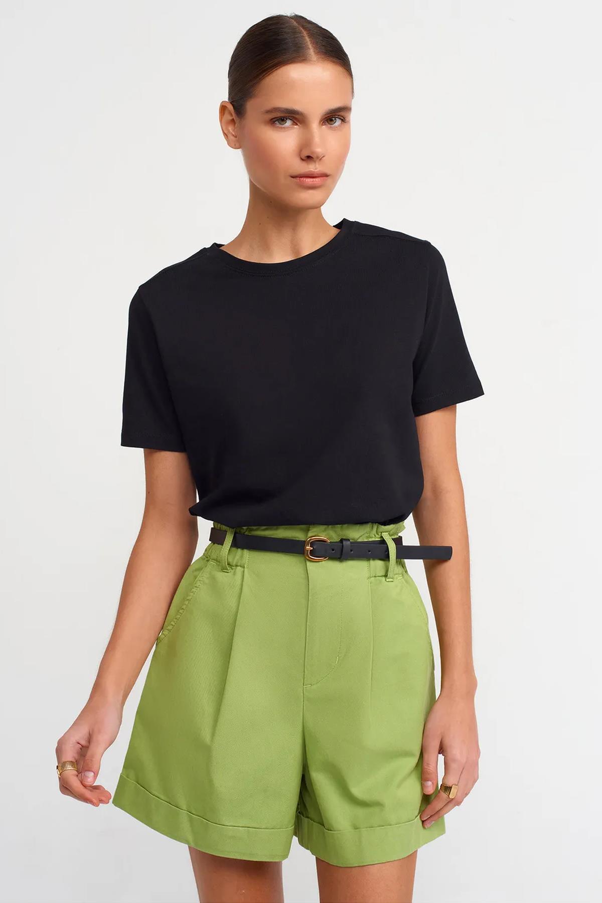 Dilvin Kadın Basic Pamuklu T-shirt - 30740 · 6