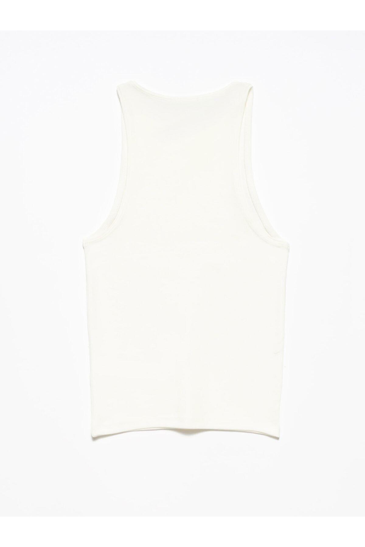 Dilvin Kadın Halter Yaka Bluz T-shirt - 101A03694 · 12