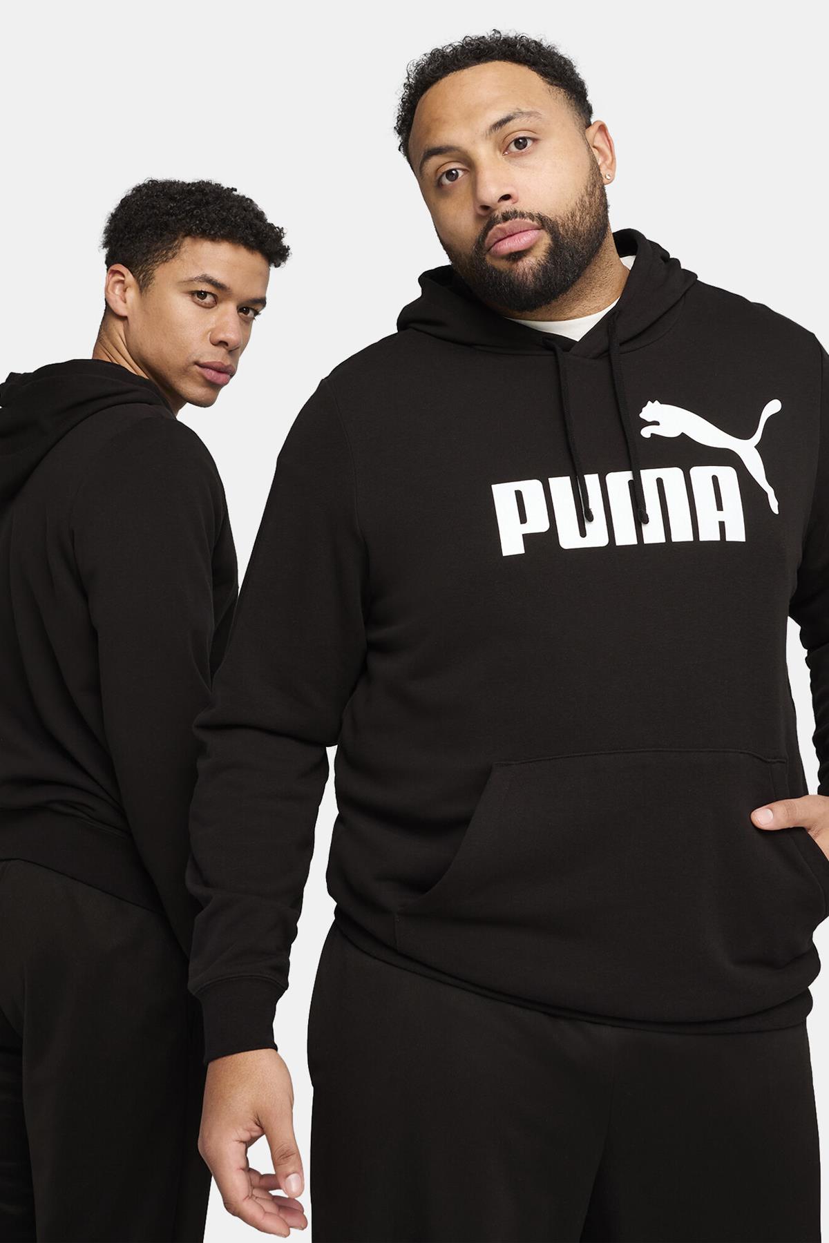 Essential No. 1 Logo Erkek Siyah Günlük Stil Sweatshirt 68257201 - Puma - 2-68257216