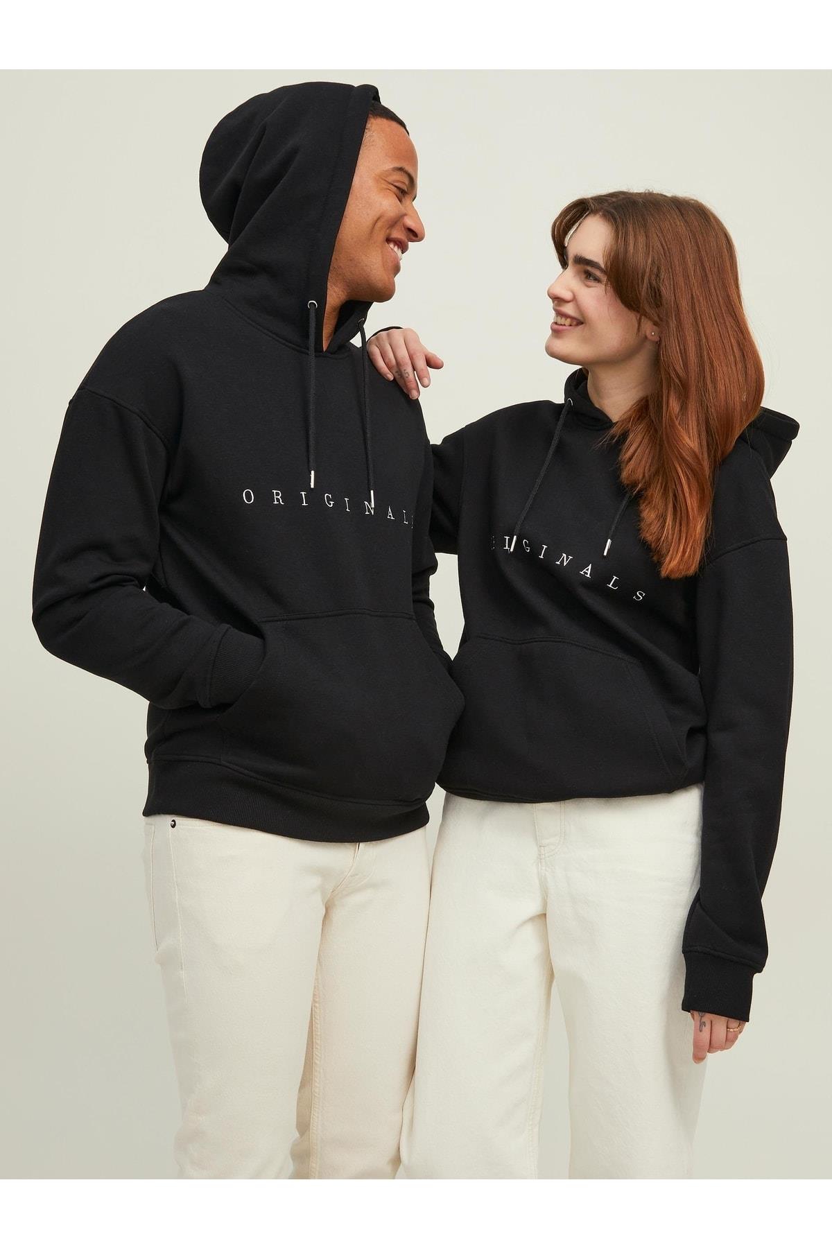 Jack & Jones Copenhagen Erkek Sweatshirt Hood - 12176864-30 - Jack & Jones - 12176864