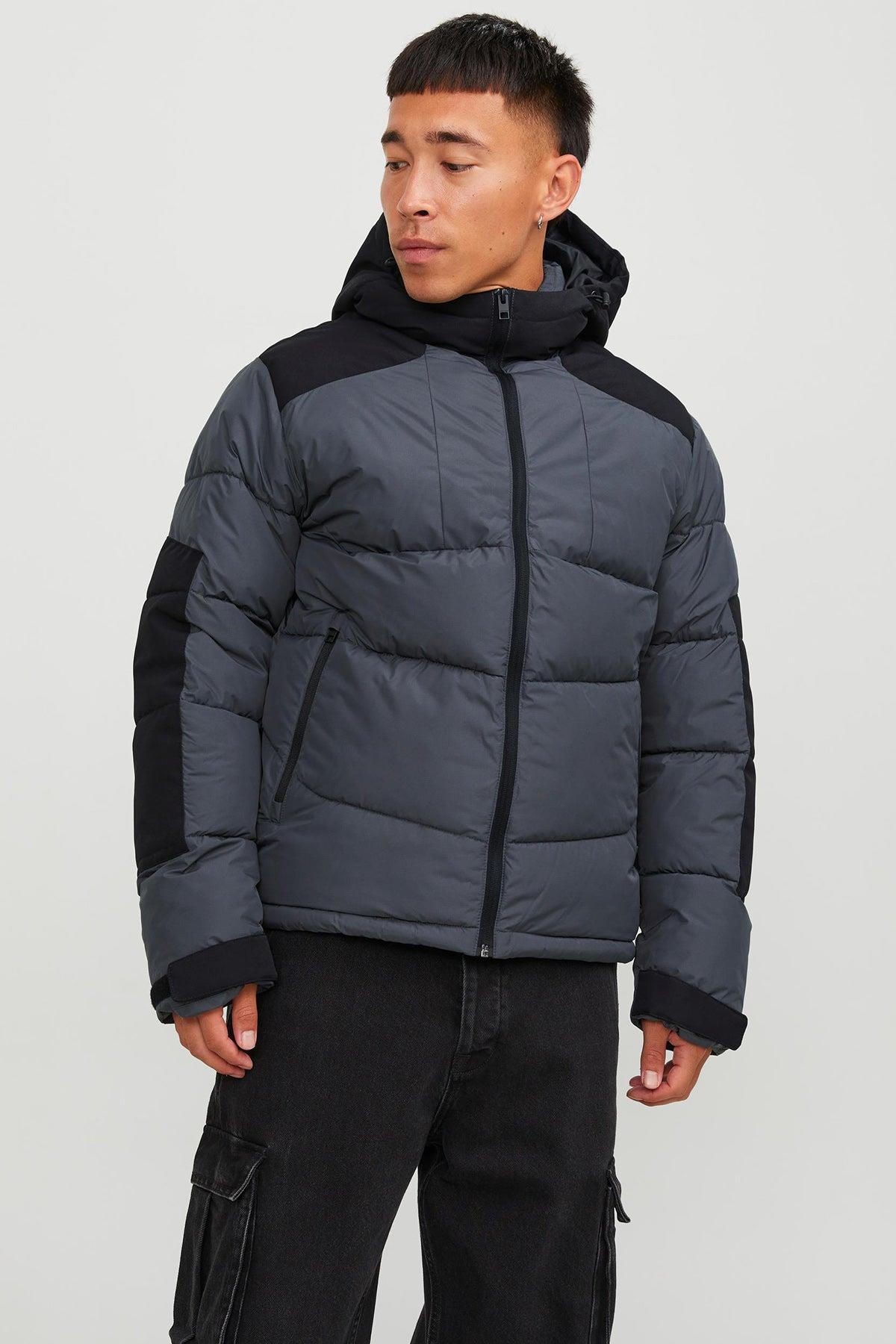 Jack & Jones Core Jcootis Suya Dayanıklı Kapüşonlu Erkek Mont - 12239001 - Jack & Jones - TYCC47G4AN169823091449399